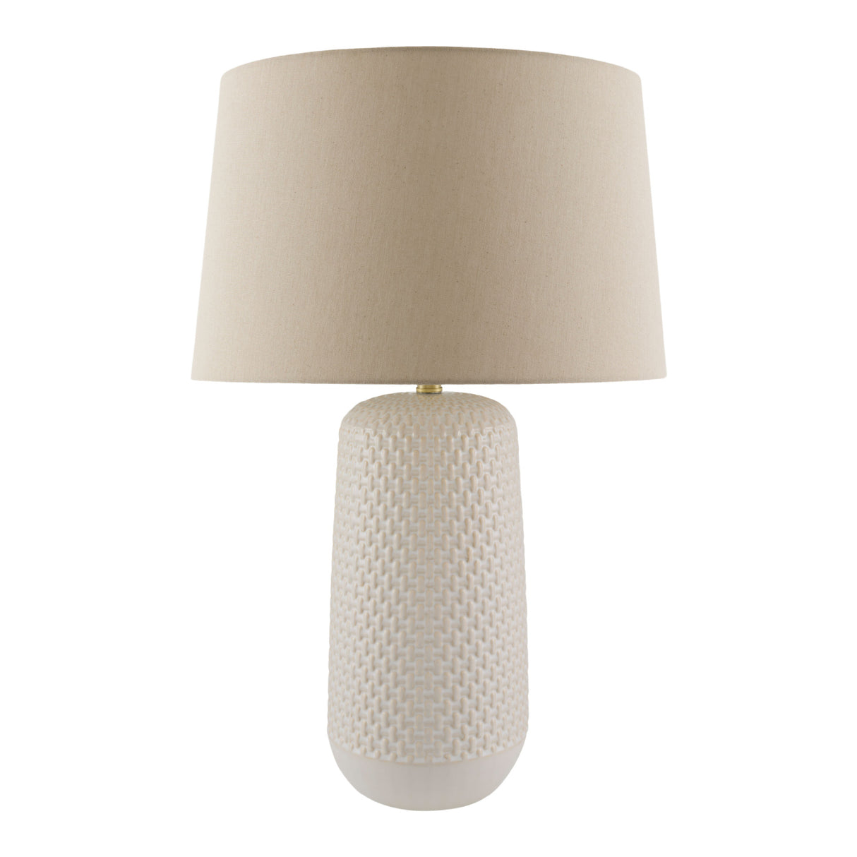 Modern European furniture - Cream Painted Ceramic Table Lamp - www.oroa.com | Oroa.com