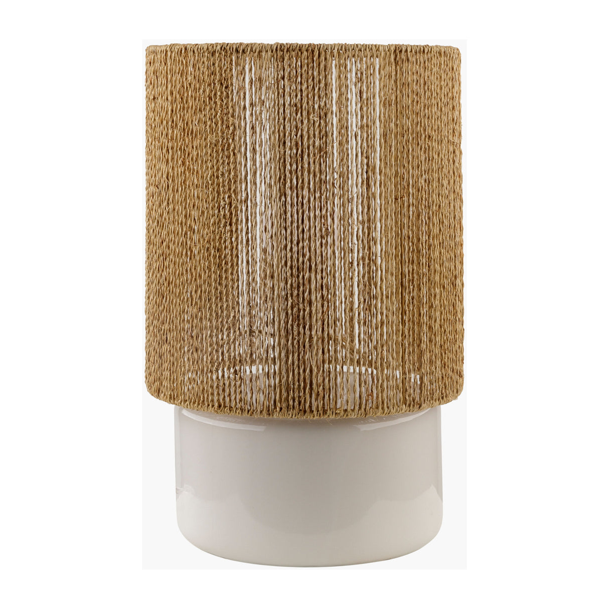 Modern European furniture - Beige Paper Accent Table Lamp - www.oroa.com | Oroa.com