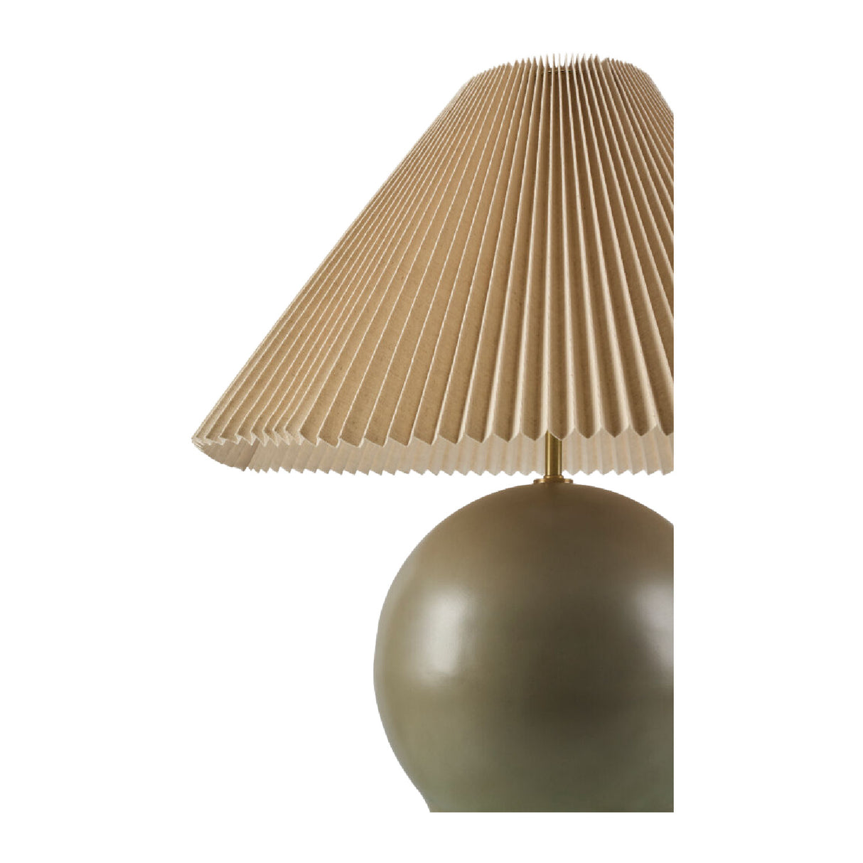 Modern European furniture - Pleated Linen Cement Table Lamp - www.oroa.com | Oroa.com
