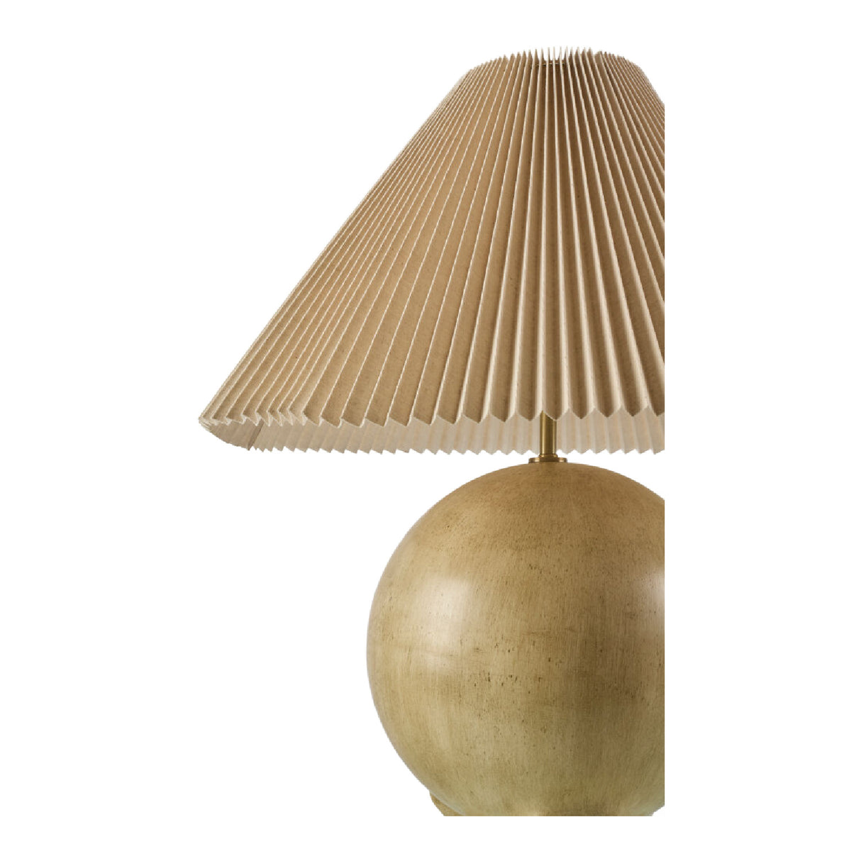 Modern European furniture - Pleated Linen Cement Table Lamp - www.oroa.com | Oroa.com