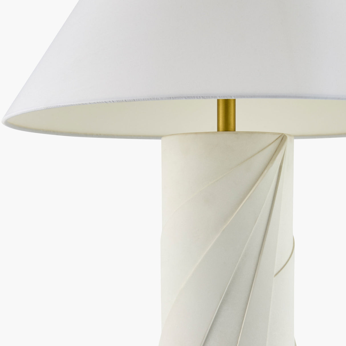 Modern European furniture - White Concrete Cotton Table Lamp - www.oroa.com | Oroa.com