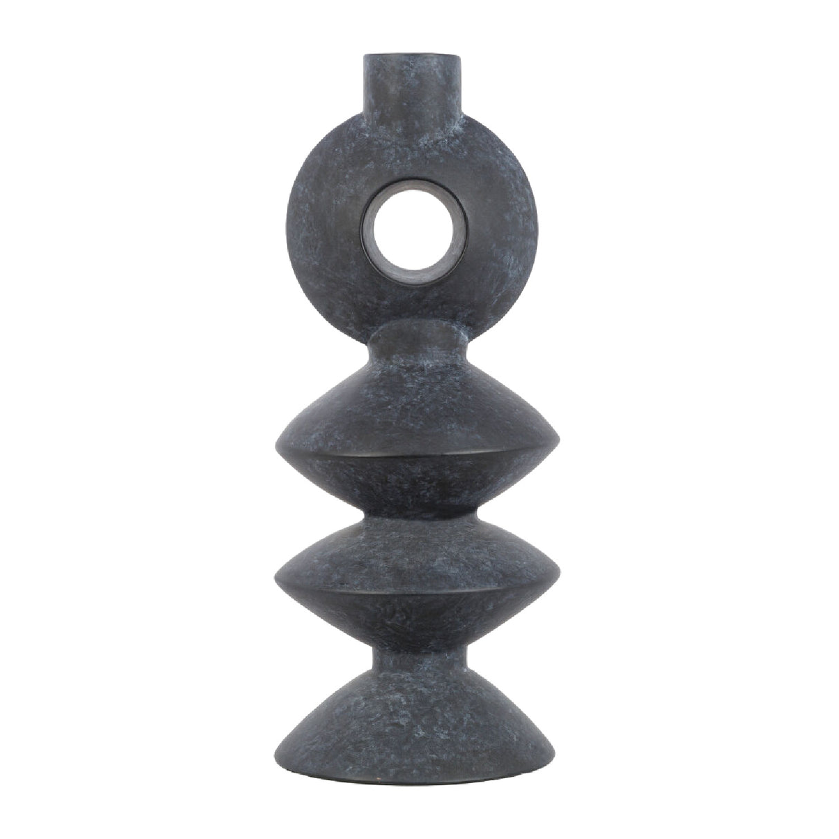 Modern European furniture - Matte Ceramic Geometrical Vase - www.oroa.com | Oroa.com