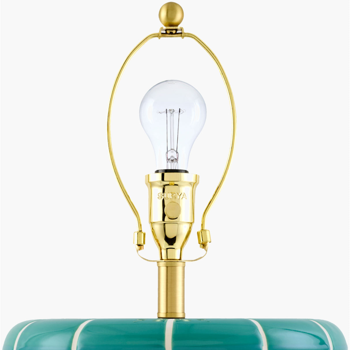 Modern European furniture - Blue Iron Base Table Lamp - www.oroa.com | Oroa.com