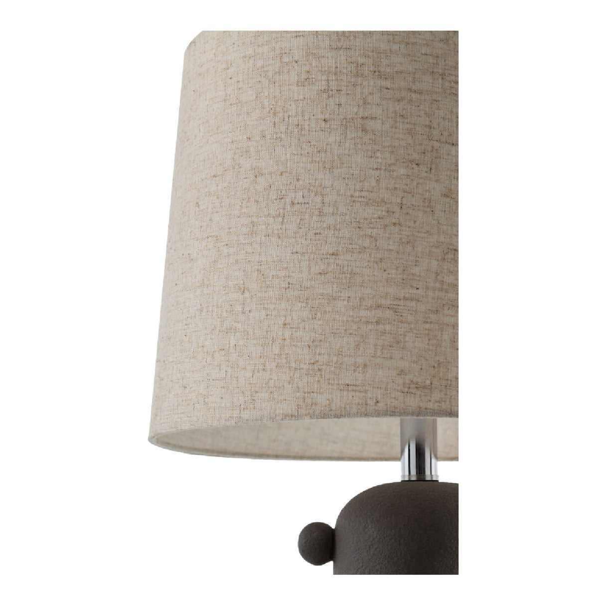Modern European furniture - Linen Glazed Ceramic Table Lamp - www.oroa.com | Oroa.com