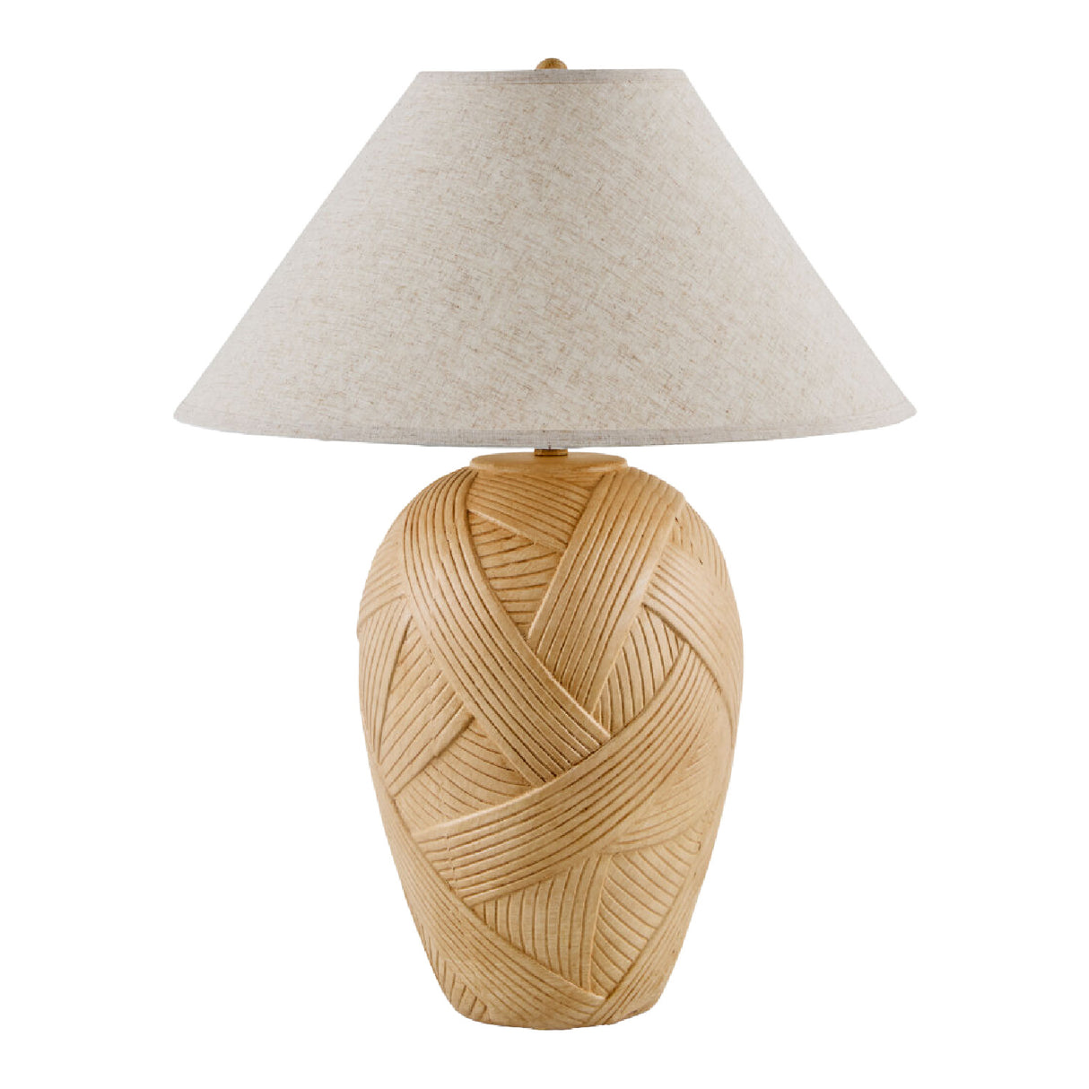Modern European furniture - Cream Ceramic Accent Table Lamp - www.oroa.com | Oroa.com