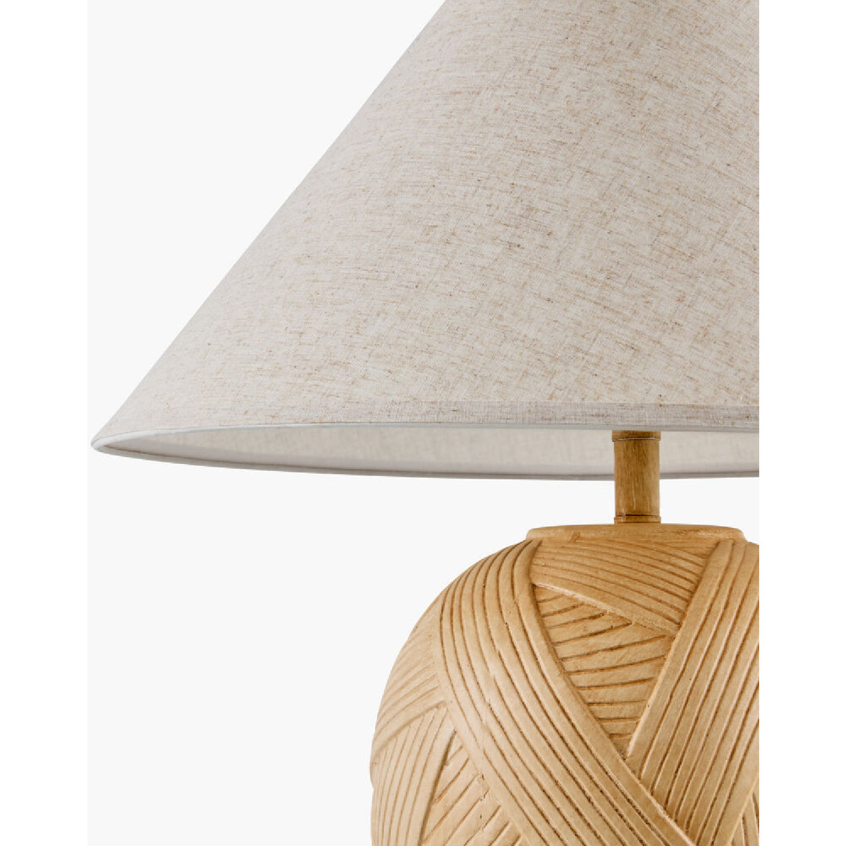 Modern European furniture - Cream Ceramic Accent Table Lamp - www.oroa.com | Oroa.com