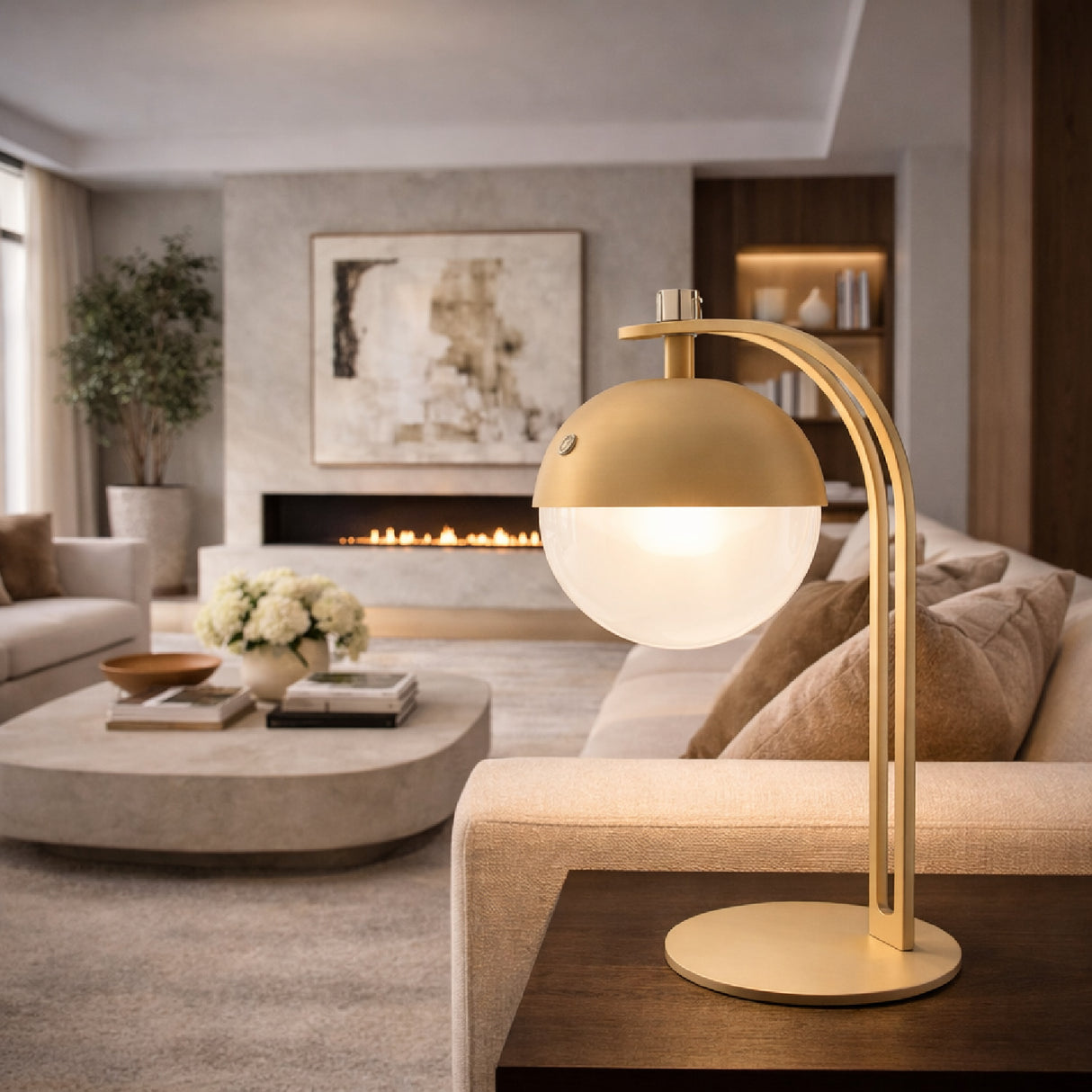 Modern European furniture - Painted Iron Modern Table Lamp - www.oroa.com | Oroa.com
