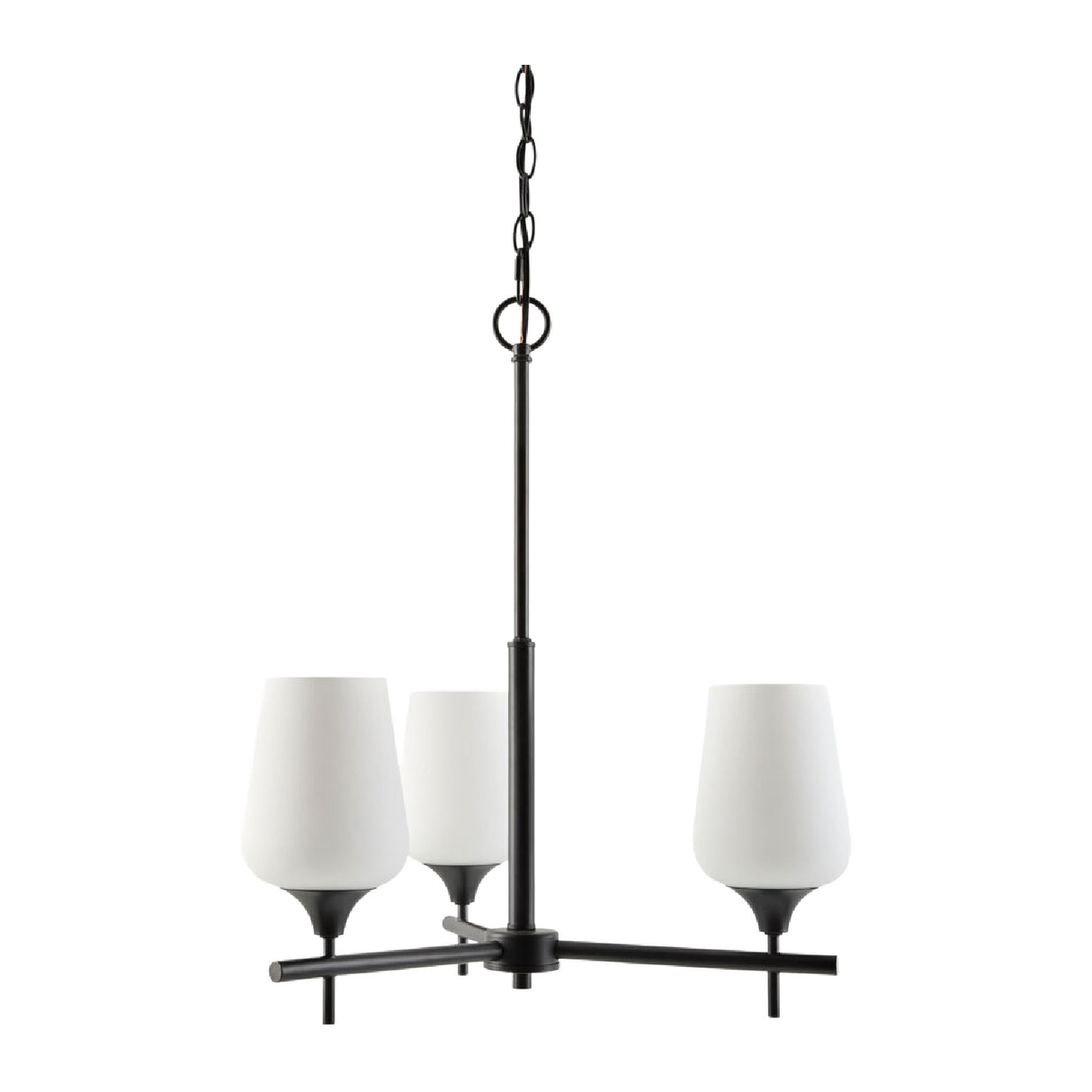 Modern European furniture - Glass 3-Light Chandelier - www.oroa.com | Oroa.com