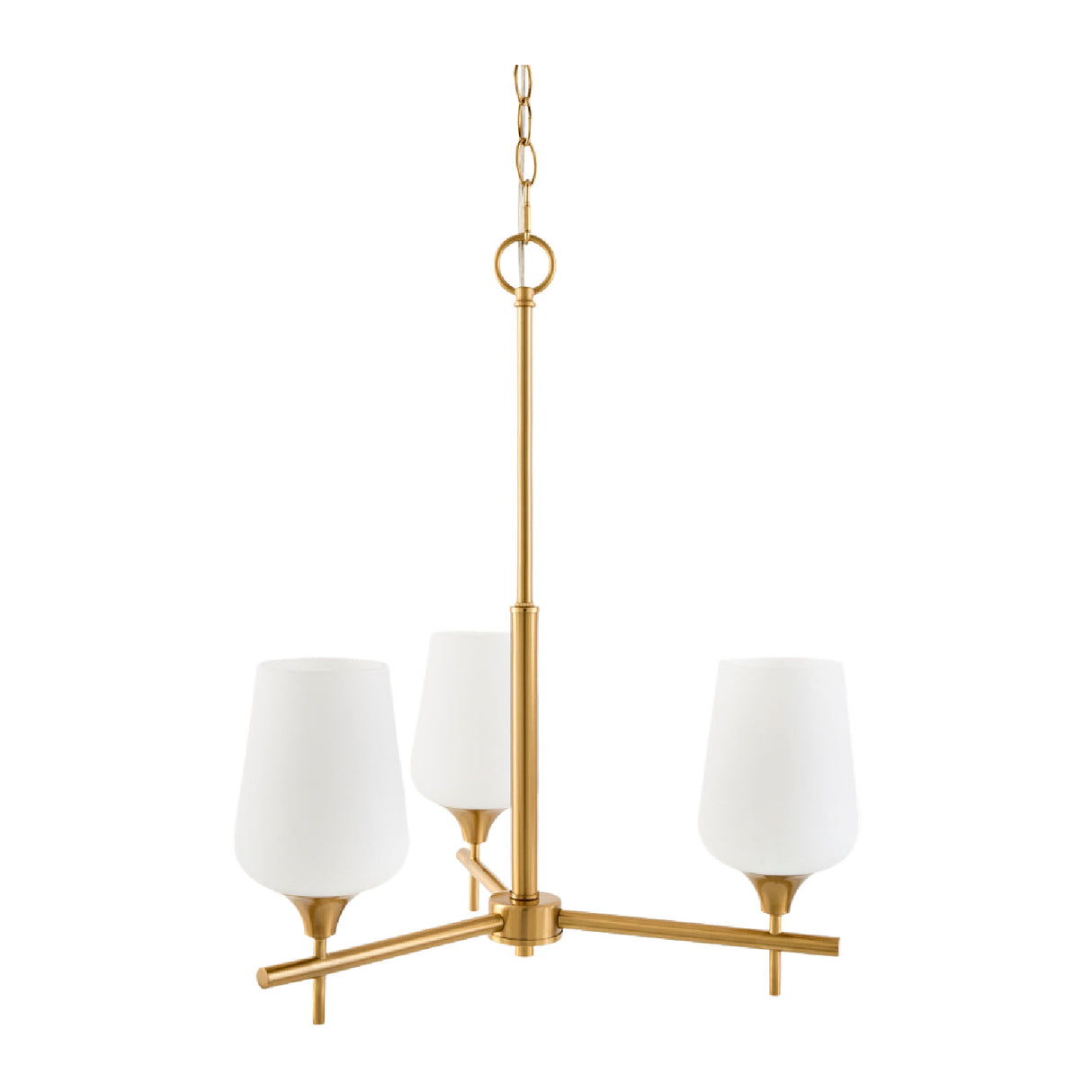 Modern European furniture - Glass 3-Light Chandelier - www.oroa.com | Oroa.com