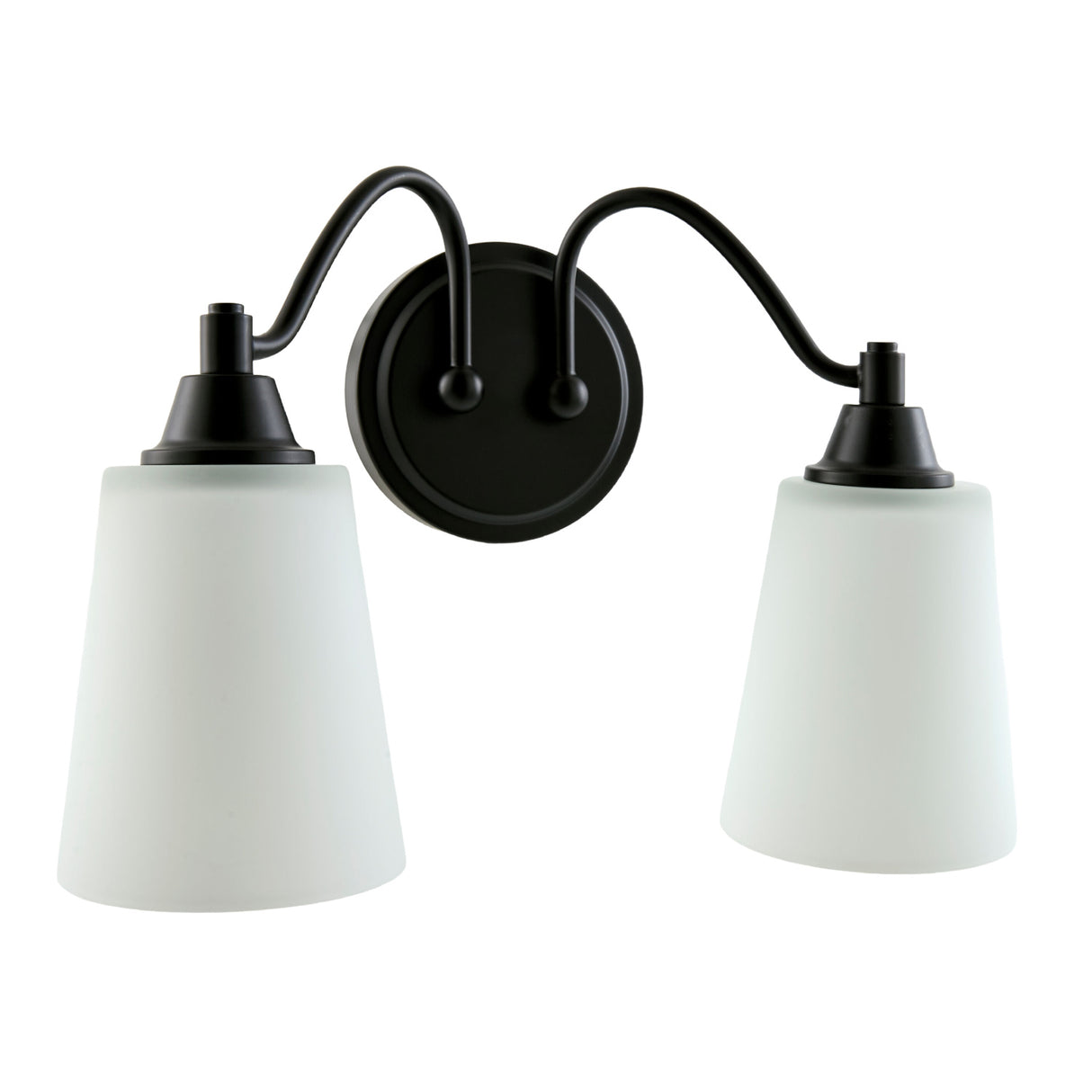 Modern European furniture - Glass Shades 2-Light Wall Lamp - www.oroa.com | Oroa.com