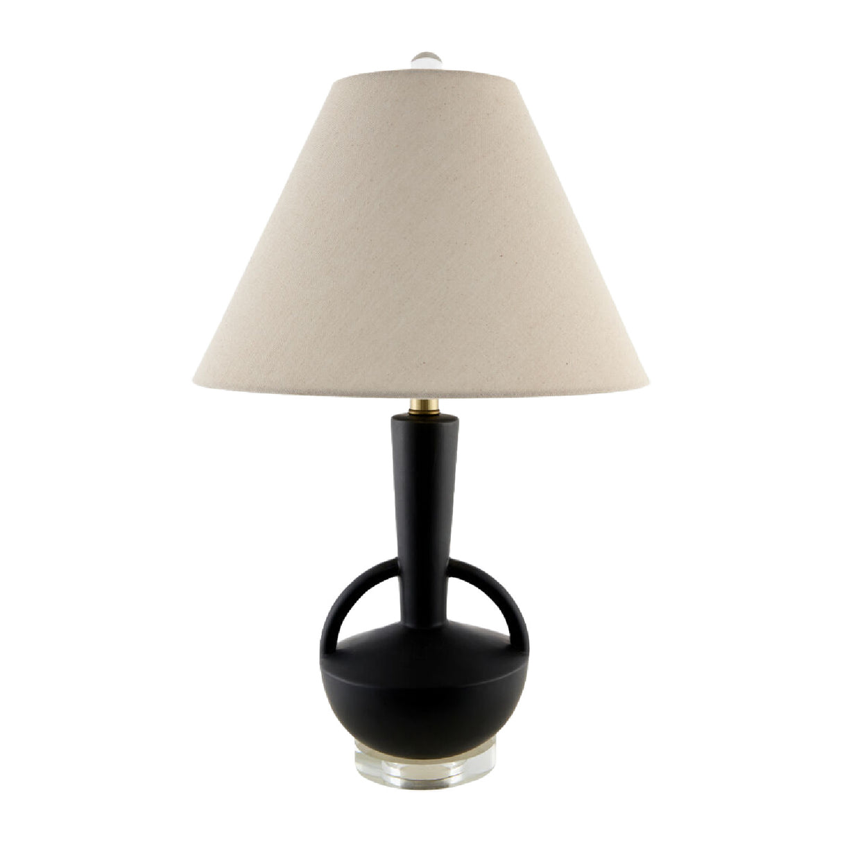 Modern European furniture - Empire Linen Ceramic Table Lamp - www.oroa.com | Oroa.com