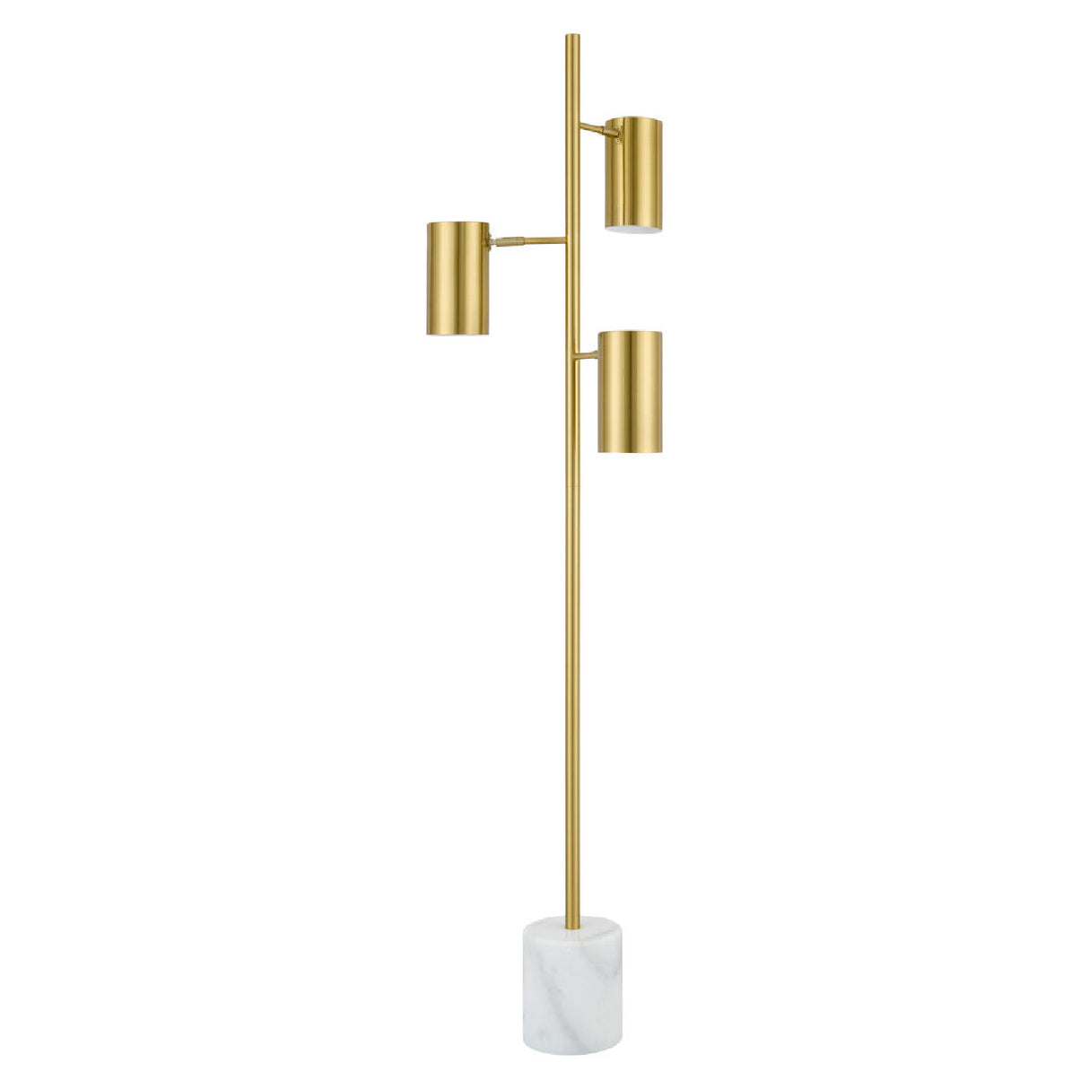 Modern European furniture - Gold 3-Light Accent Floor Lamp - www.oroa.com | Oroa.com