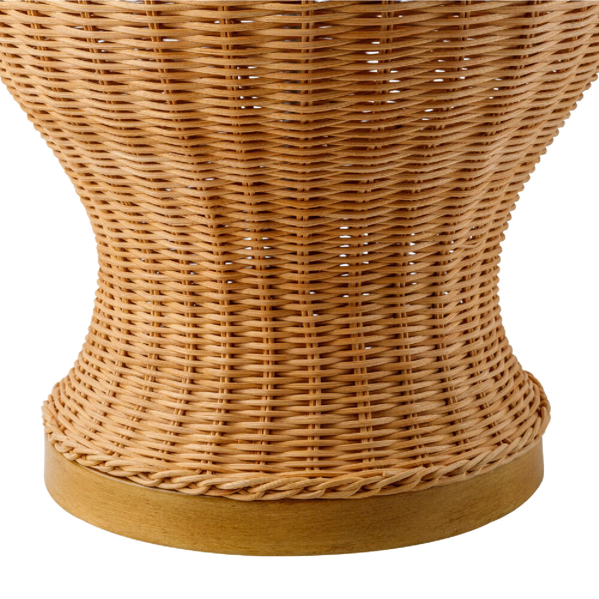 Modern European furniture - Brown Rattan Accent Table Lamp - www.oroa.com | Oroa.com