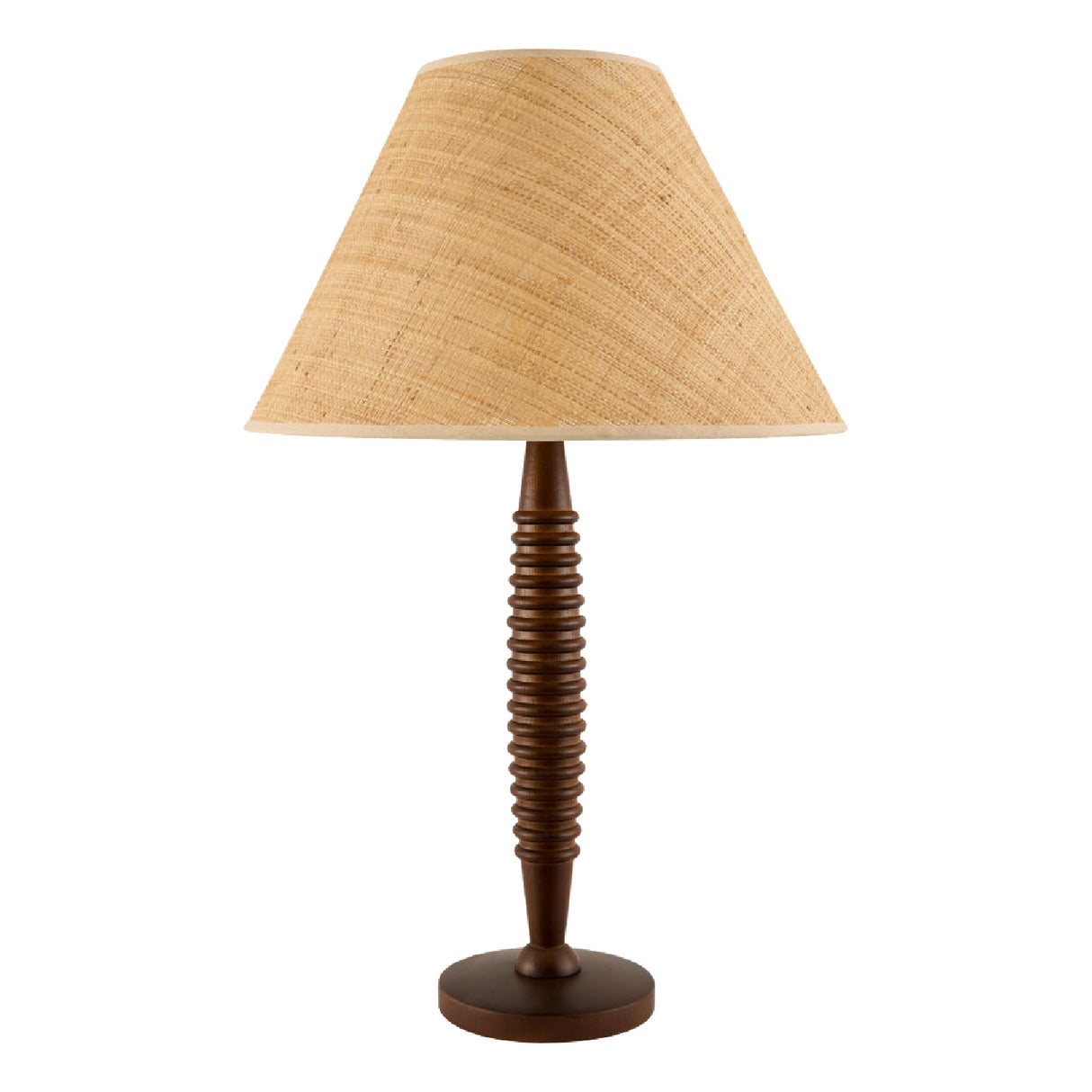 Modern European furniture - Brown Linen Accent Table Lamp - www.oroa.com | Oroa.com