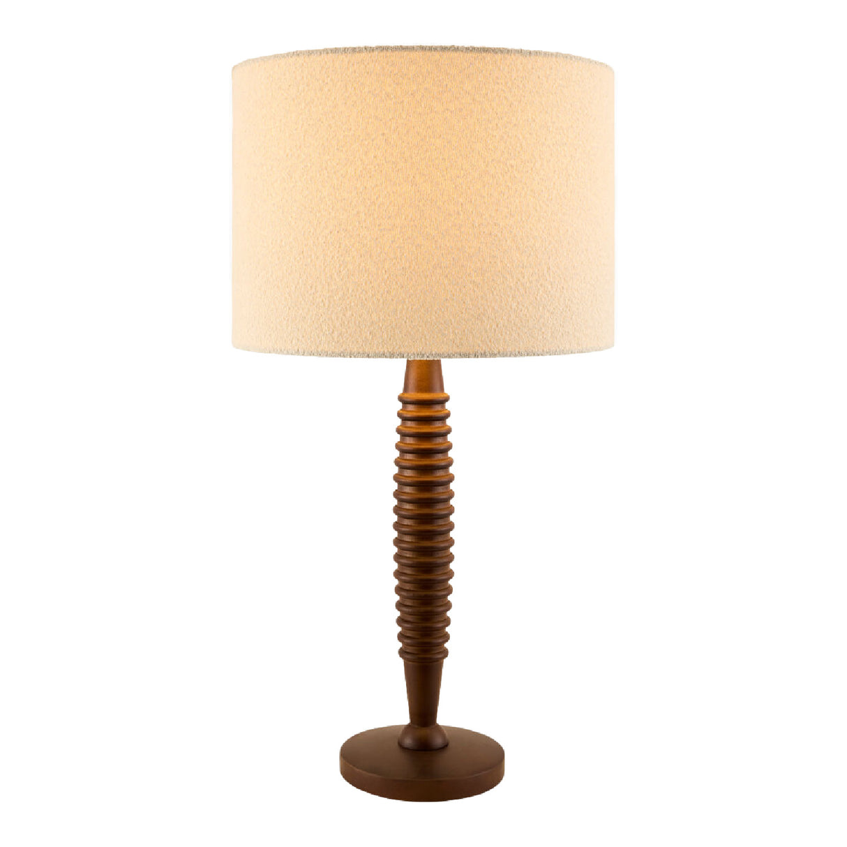 Modern European furniture - Beige Linen Accent Table Lamp - www.oroa.com | Oroa.com