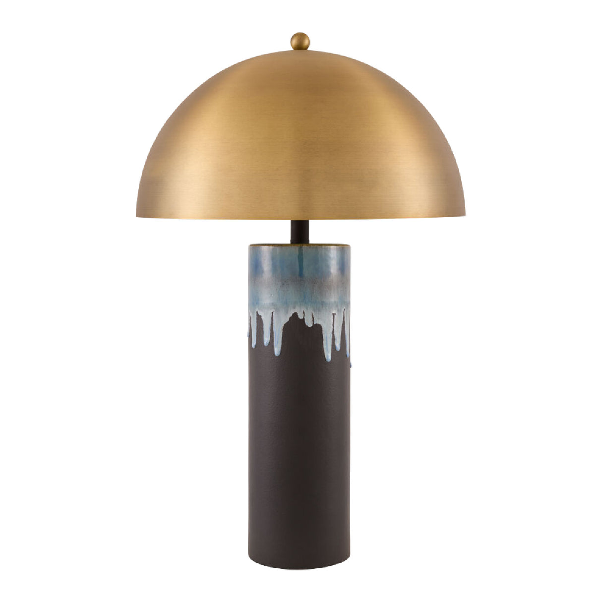 Modern European furniture - Gold Metal Dome Table Lamp - www.oroa.com | Oroa.com