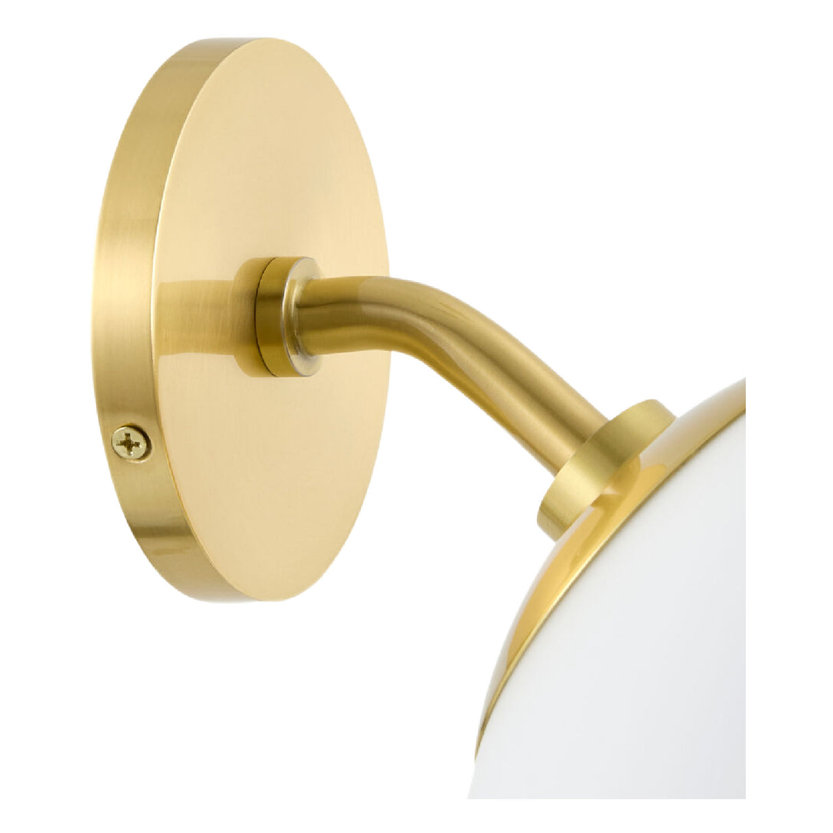 Modern European furniture - White Glass Wall Lamp - www.oroa.com | Oroa.com