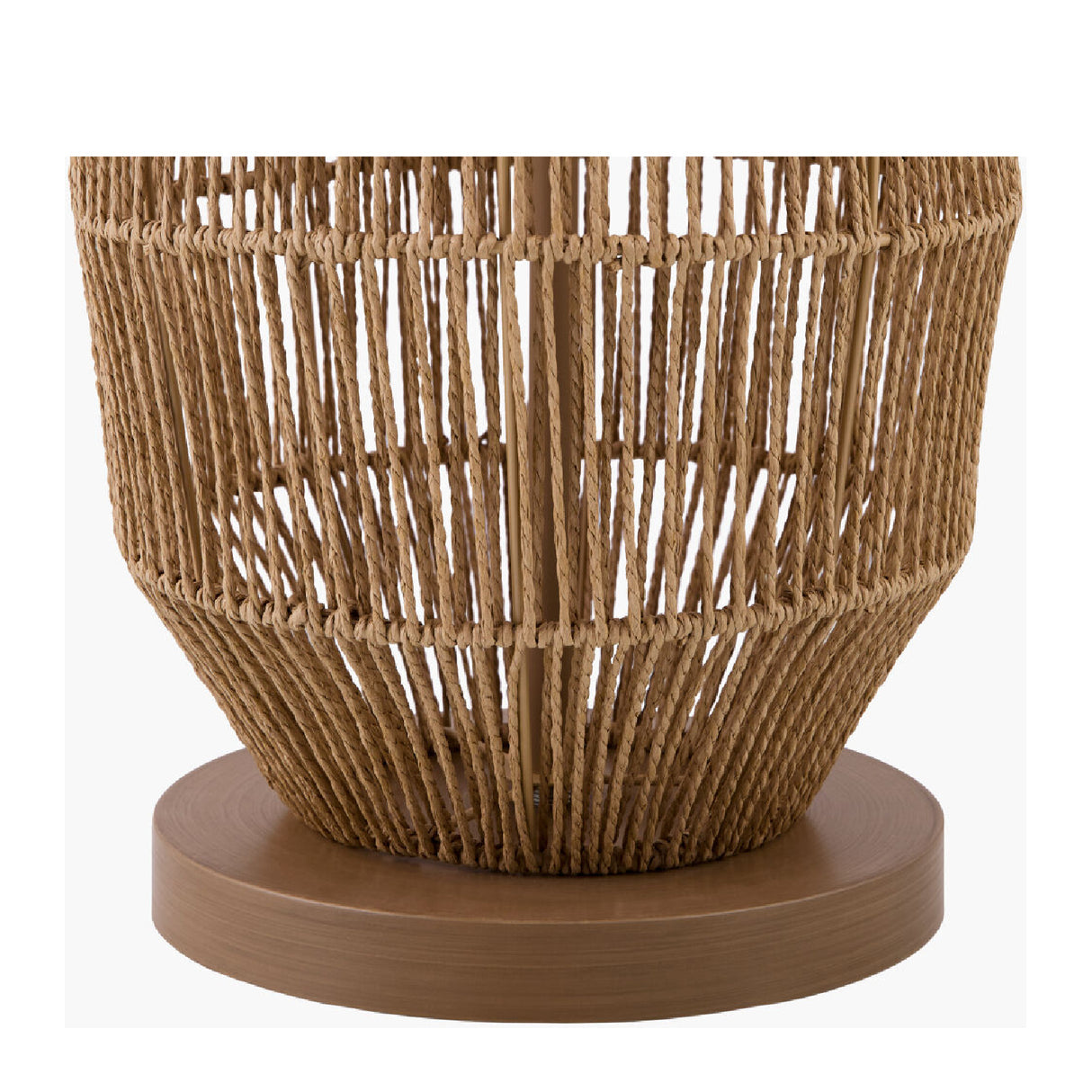 Modern European furniture - Natural Rattan Accent Floor Lamp - www.oroa.com | Oroa.com