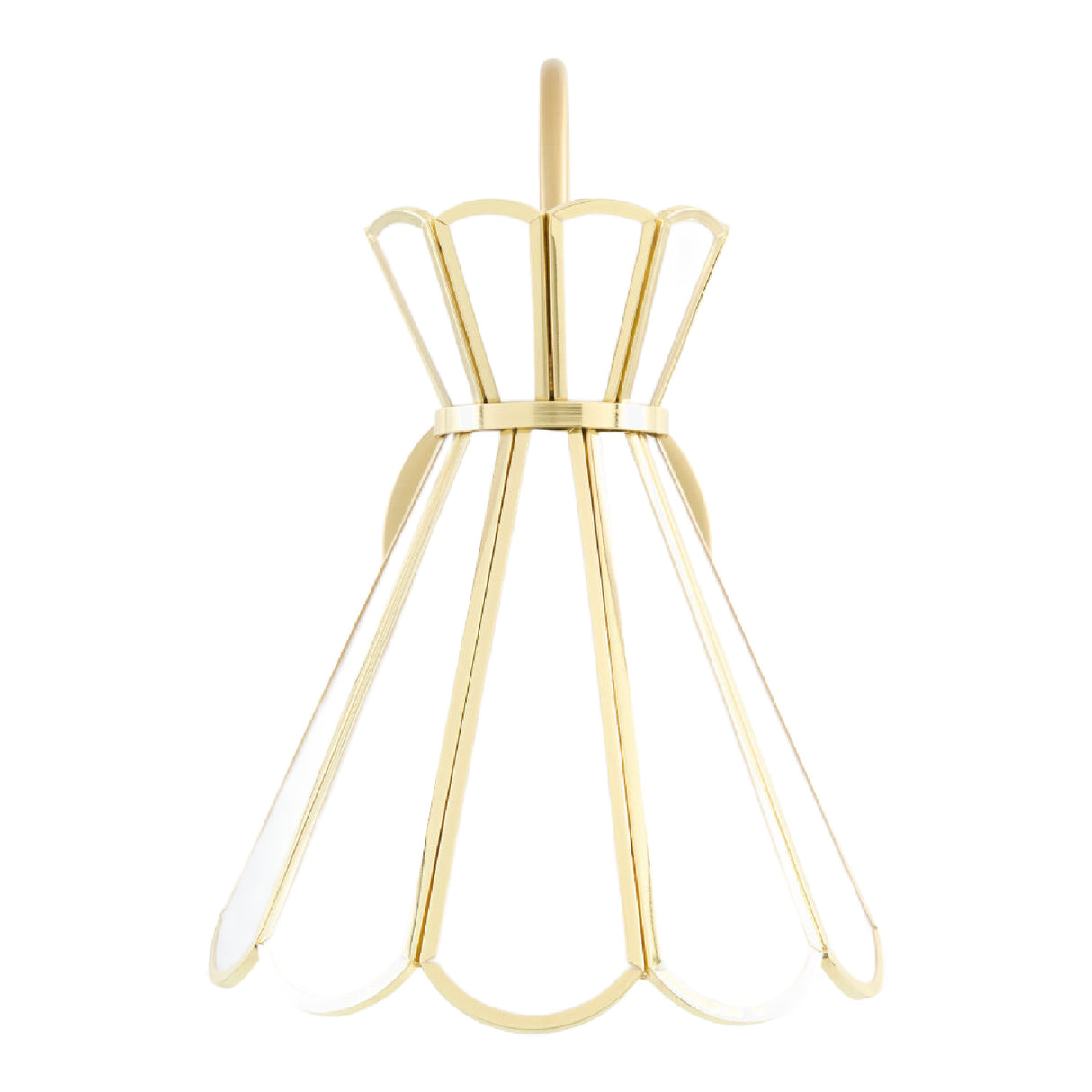 Modern European furniture - Gold Flared Wall Lamp - www.oroa.com | Oroa.com