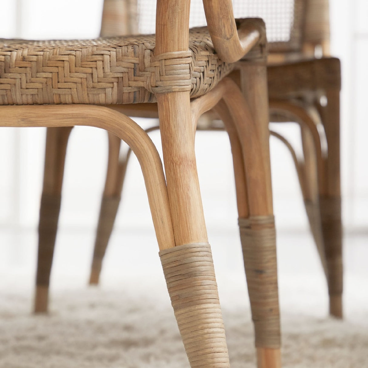 Matte Gray Dining Chairs (2) | Oroa.com