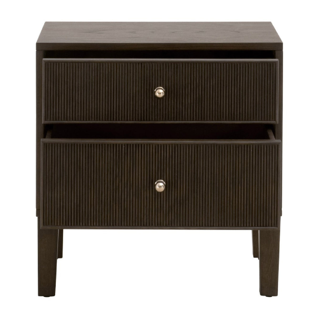 2-Drawer Oak Nightstand S | Oroa.com