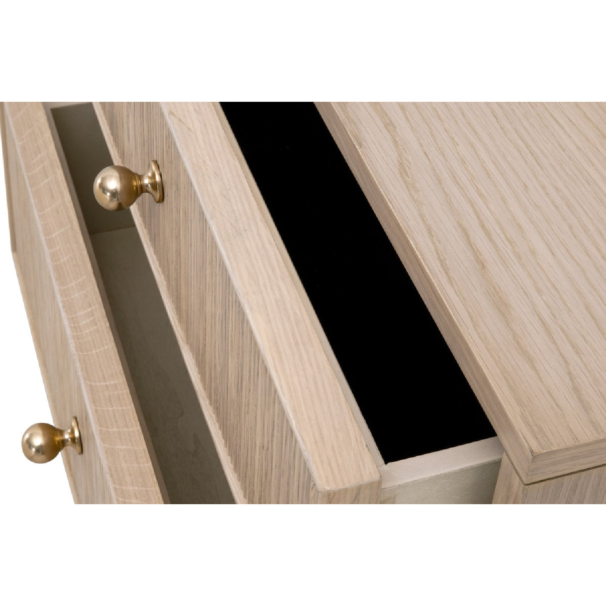 2-Drawer Oak Nightstand S | Oroa.com