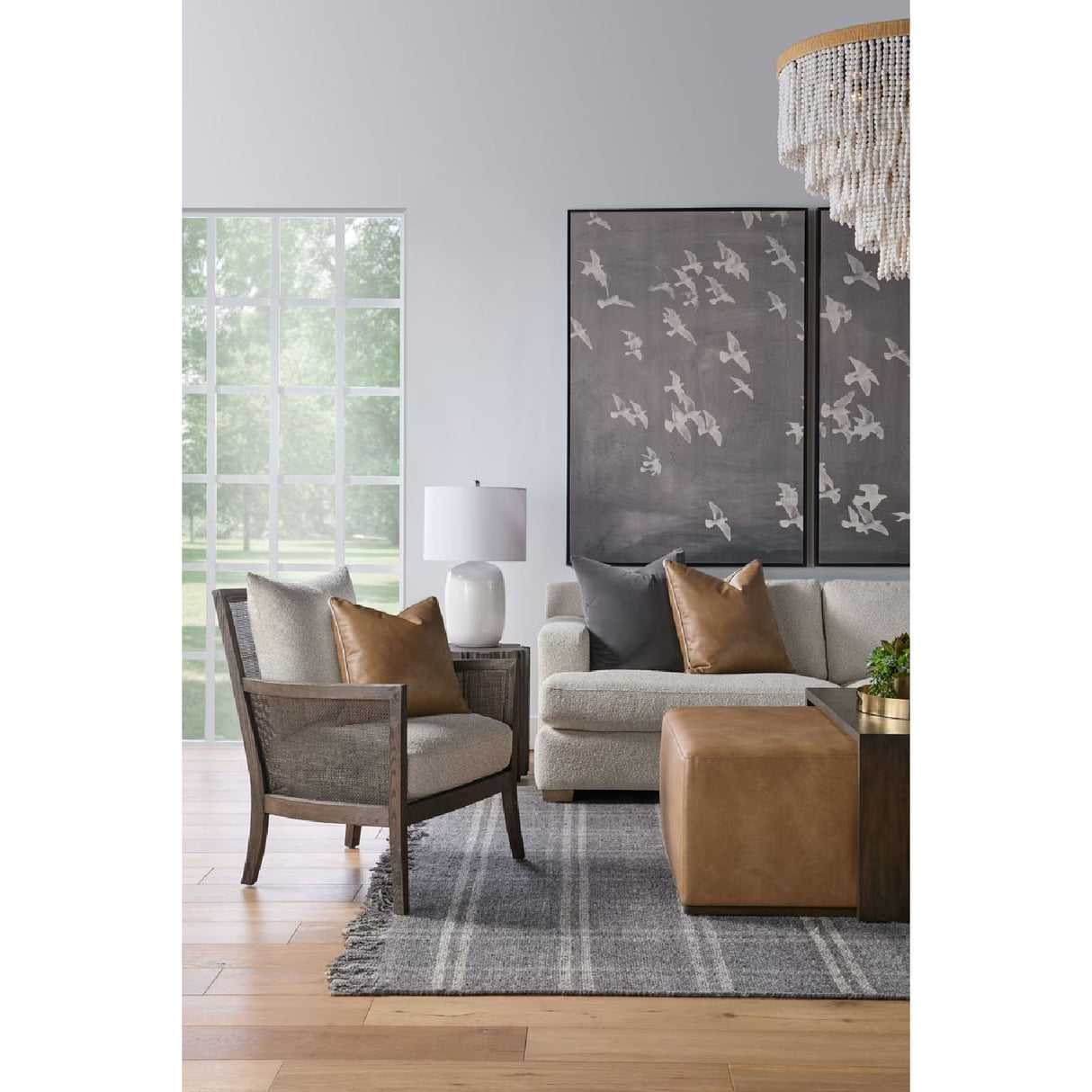 Acacia Upholstered Coffee Table | Oroa.com