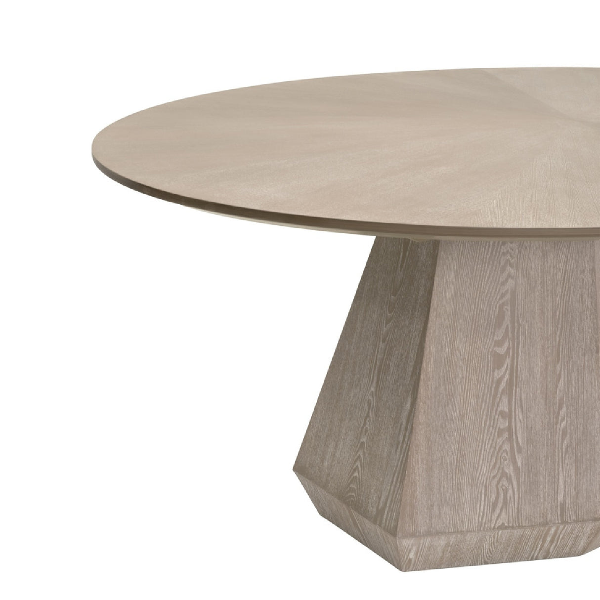 Oval Gray Ash Dining Table | Oroa.com
