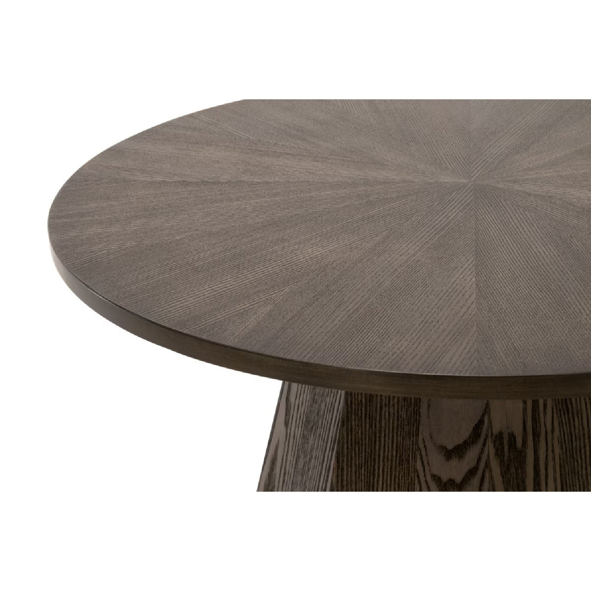 Round Wooden End Table | Oroa.com
