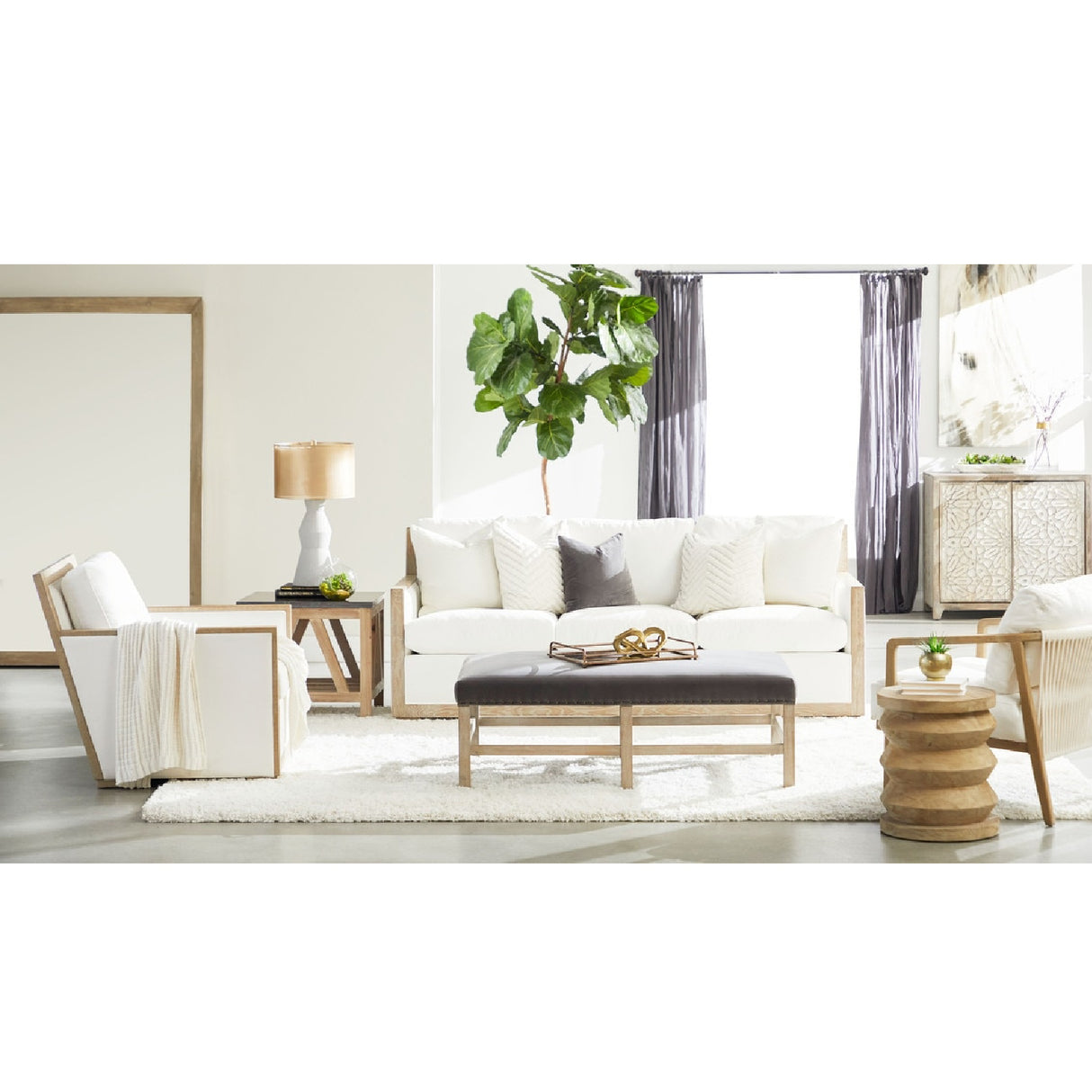 Gray Acacia Mirror | Oroa.com