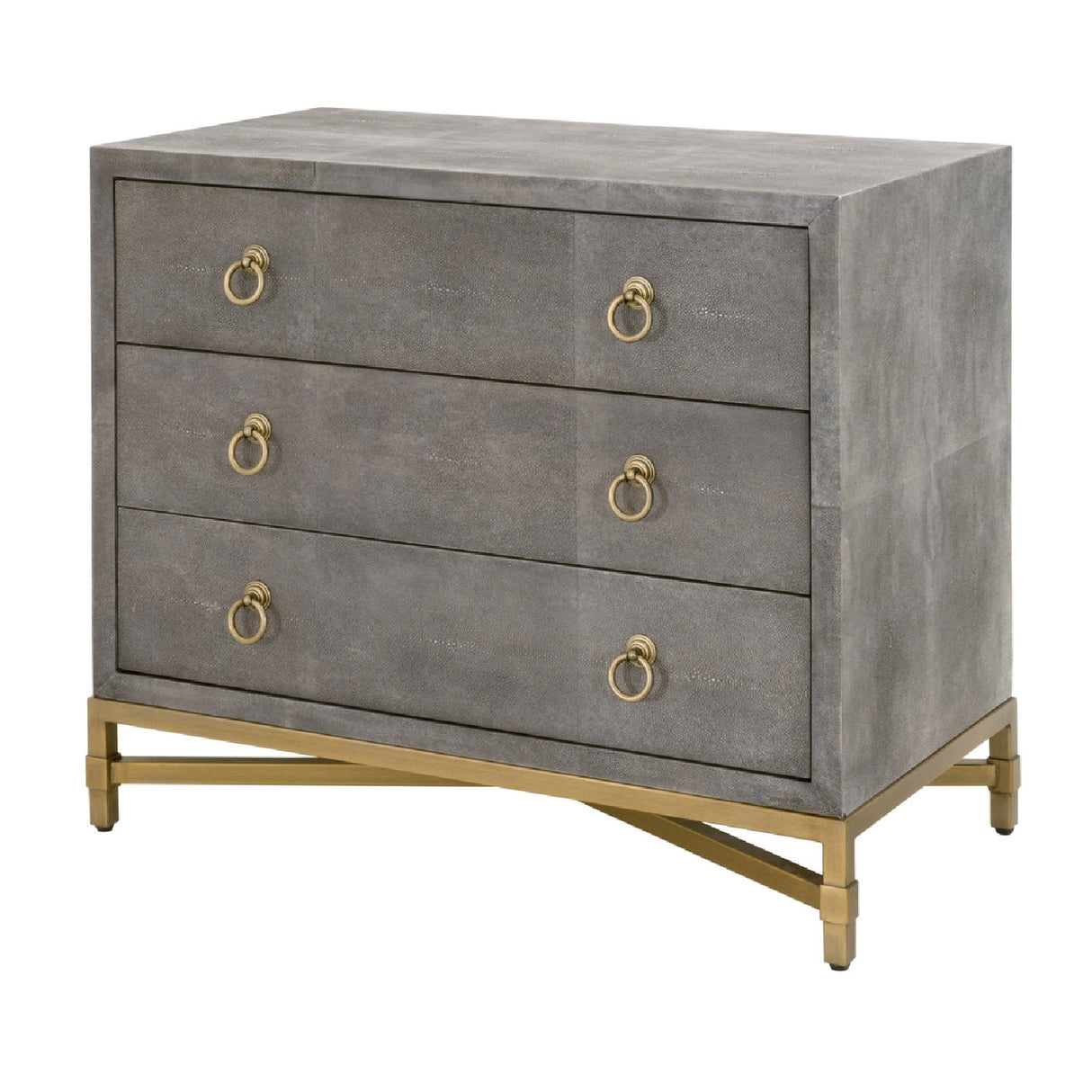 Shagreen Drawer Nightstand | Oroa.com
