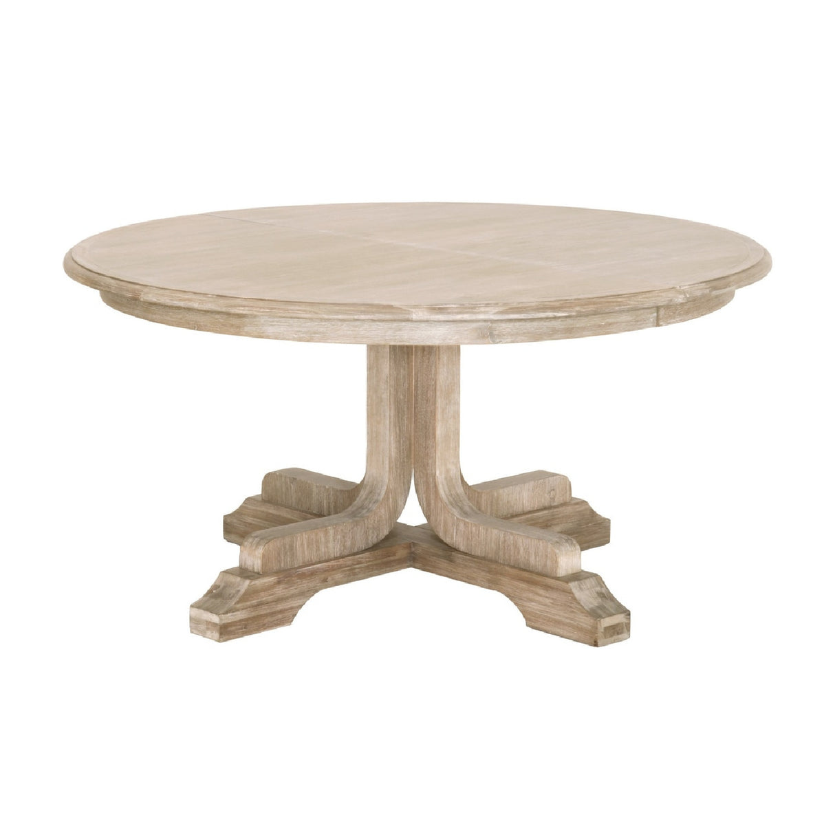 Round Acacia Extendale Dining Table | Oroa.com