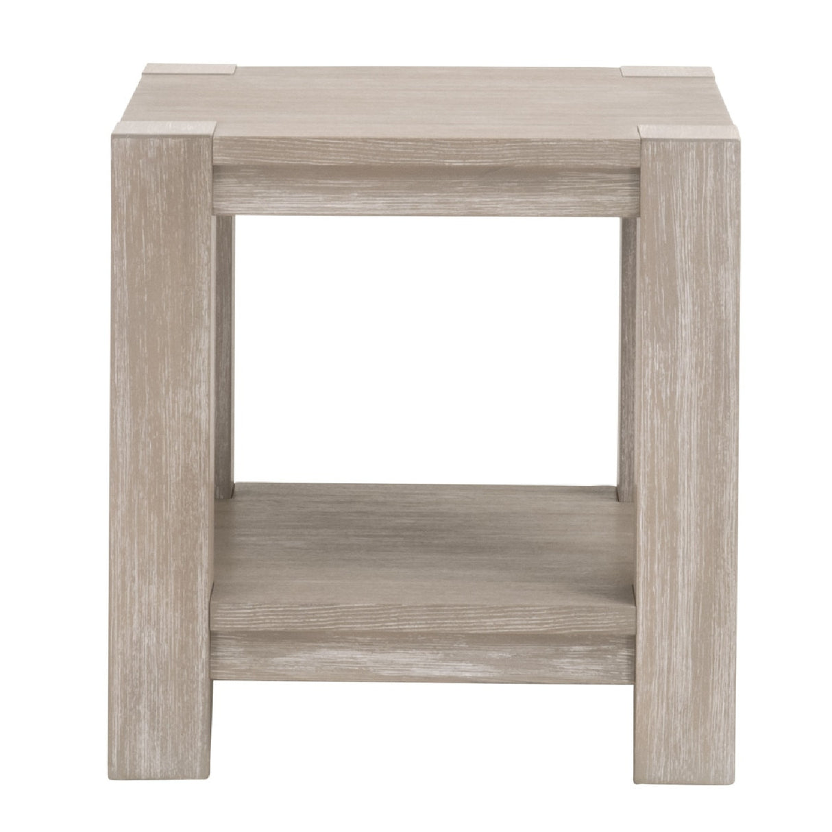 Gray Acacia Square End Table | Oroa.com