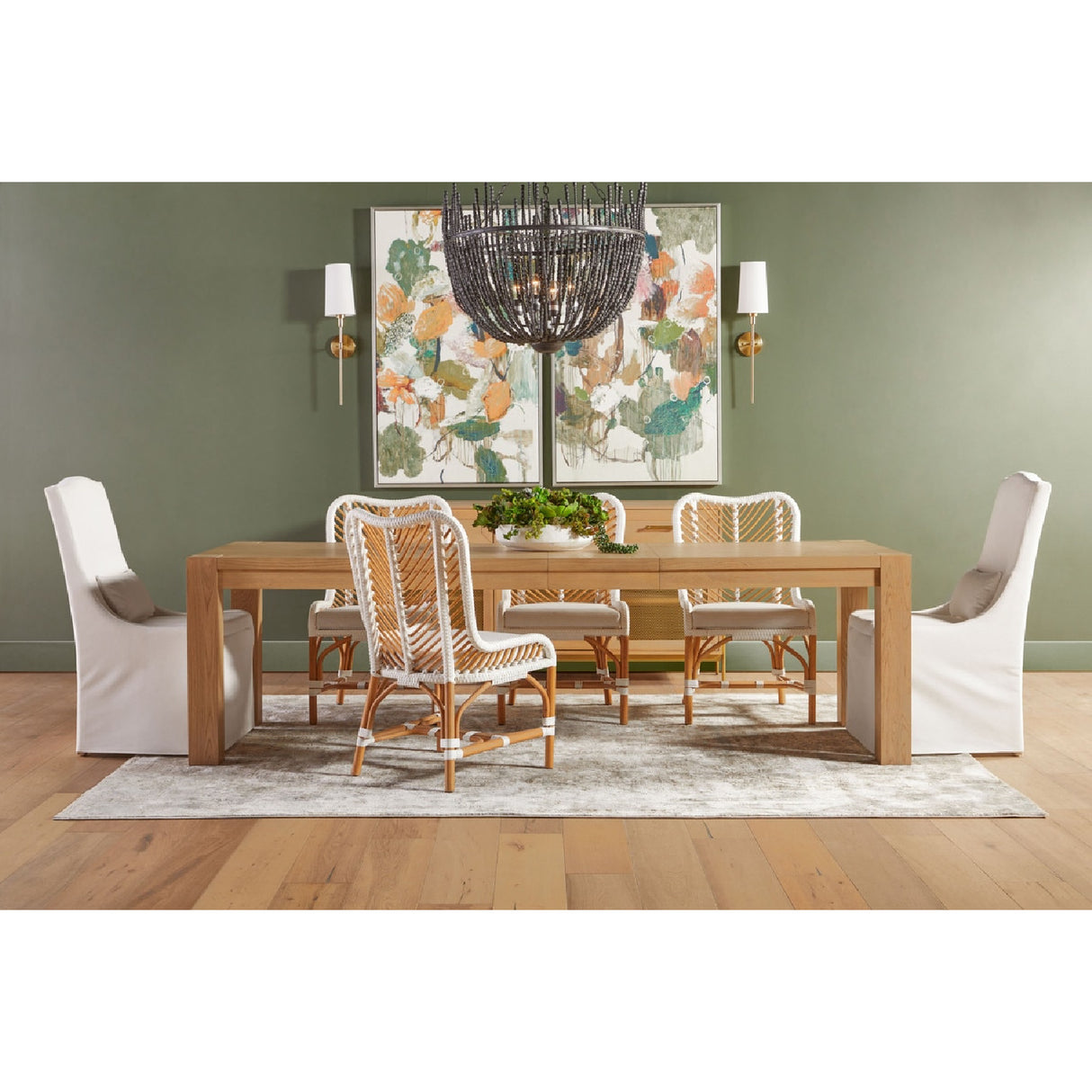 Extendable Oak Dining Table | Oroa.com