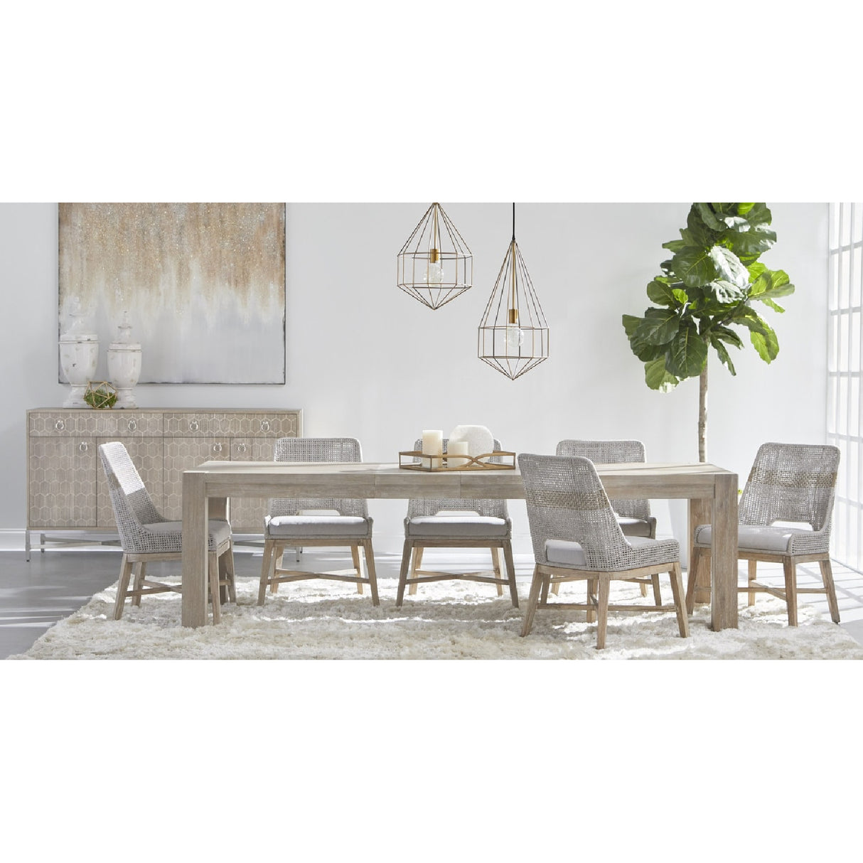 Extendable Oak Dining Table | Oroa.com