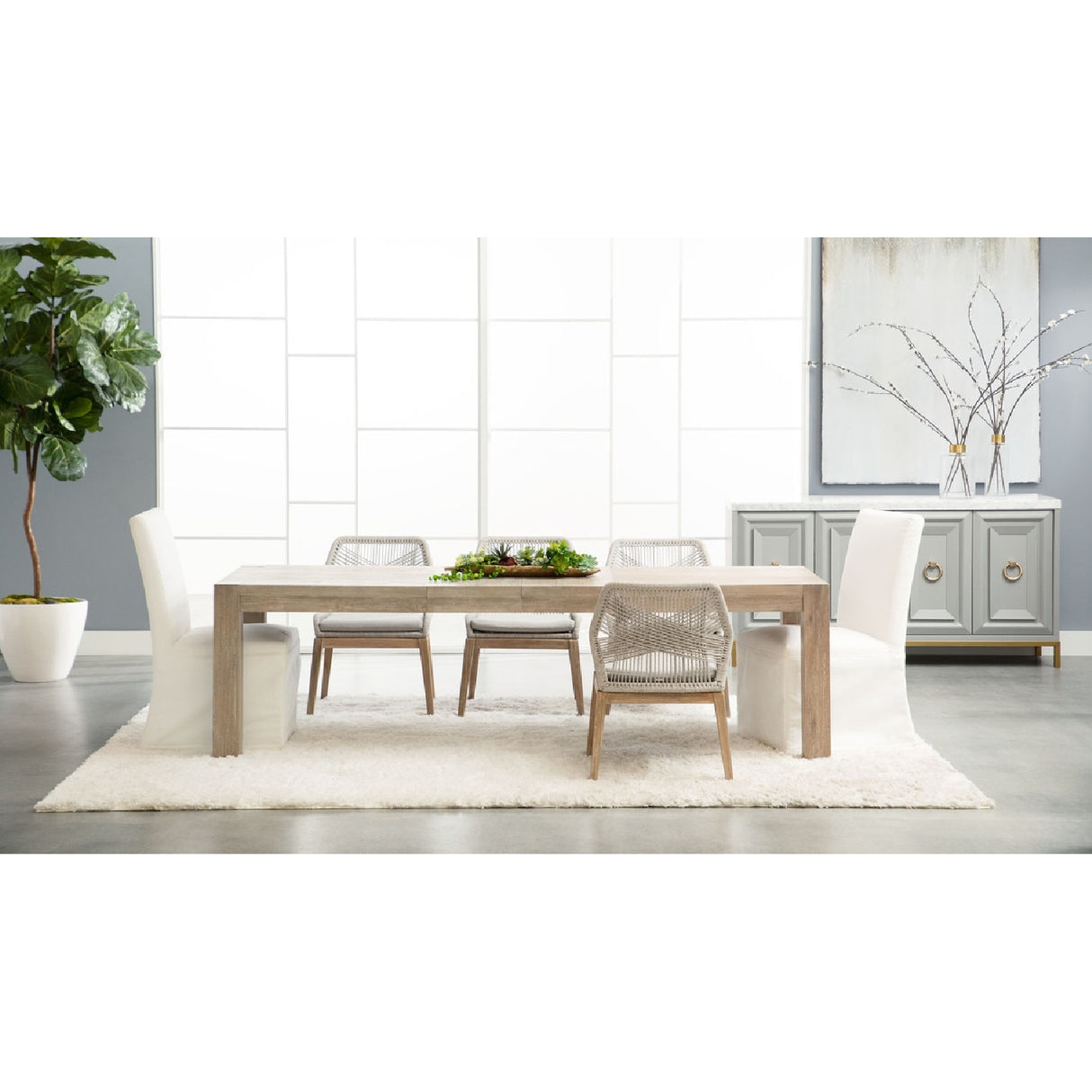 Extendable Oak Dining Table | Oroa.com