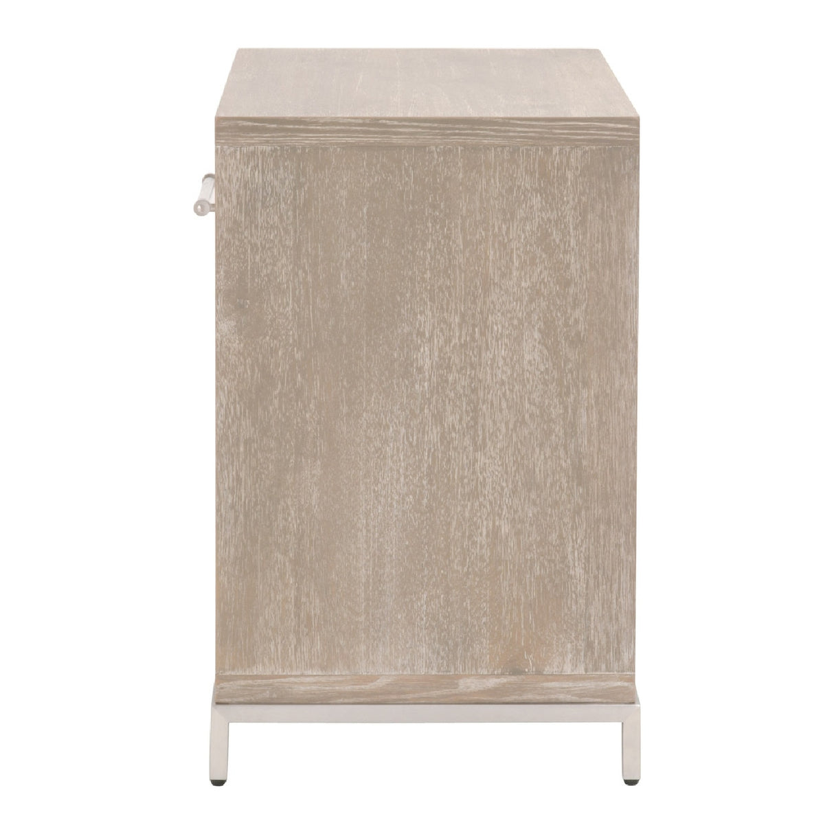 Gray Acacia 1-Drawer Nightstand | Oroa.com