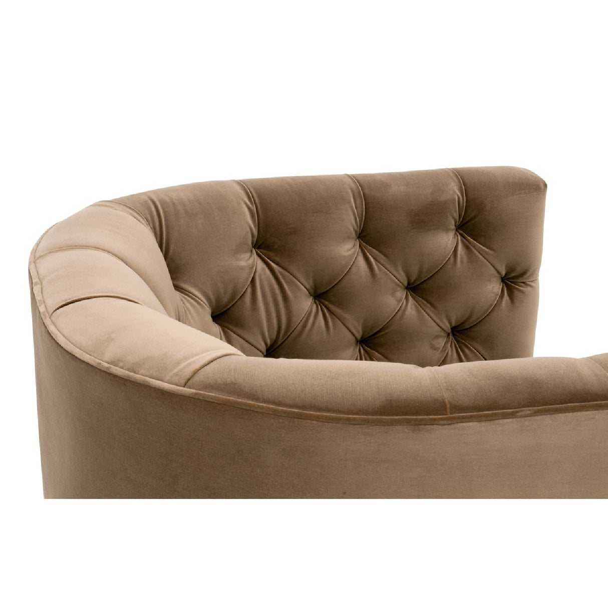 Tufted Back Swivel Club Chair | Oroa.com