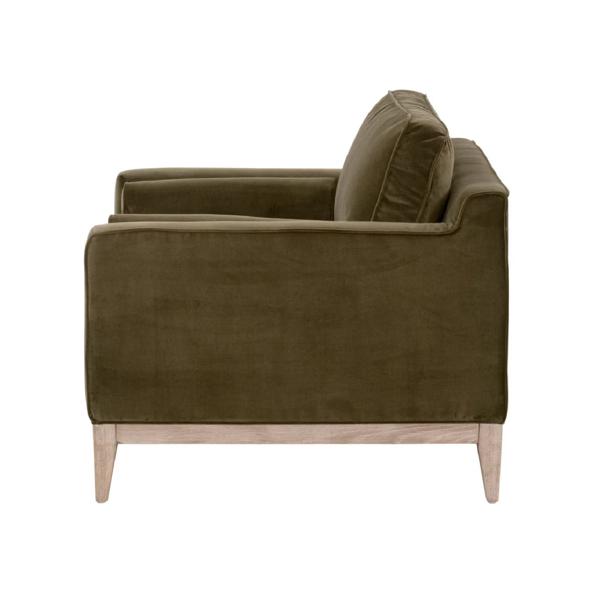 Velvet Modern Loveseat | Oroa.com