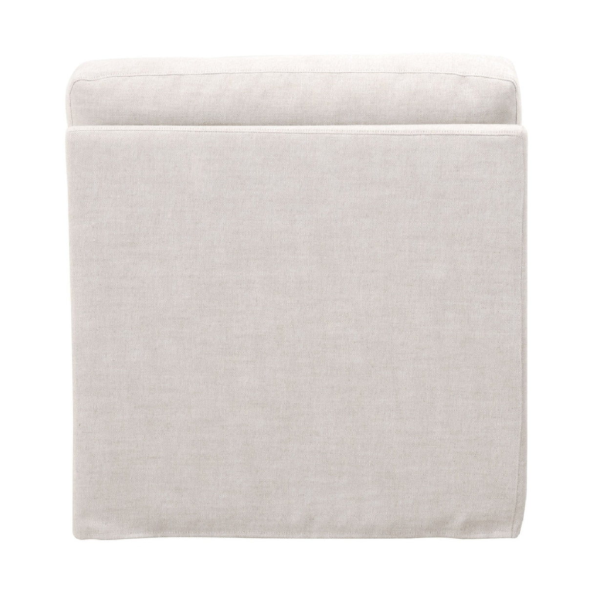 Modern European furniture - Cream Skirted Modular Accent Chair - www.oroa.com | Oroa.com