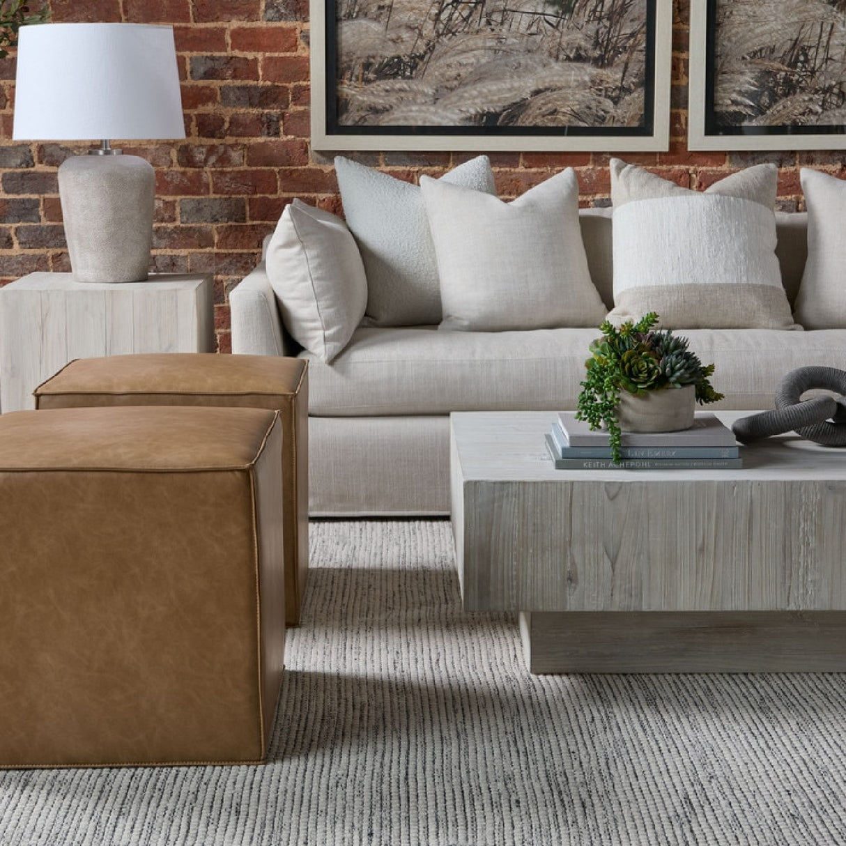 Modern European furniture - Cream Slipcover Sofa - www.oroa.com | Oroa.com
