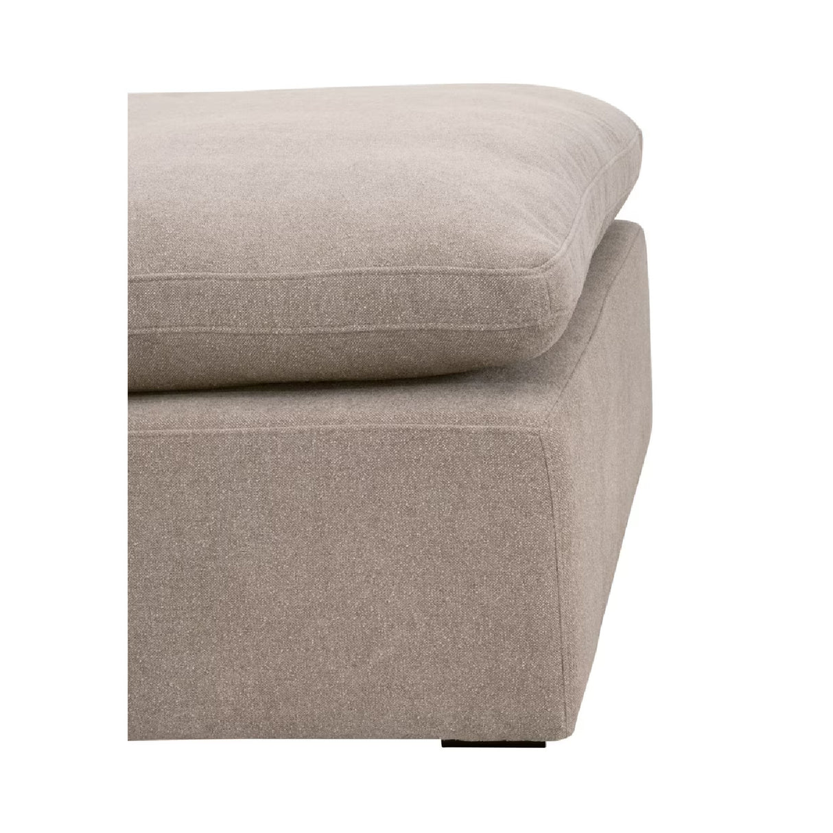 Modern European furniture - Square Cushioned Modular Ottoman - www.oroa.com | Oroa.com