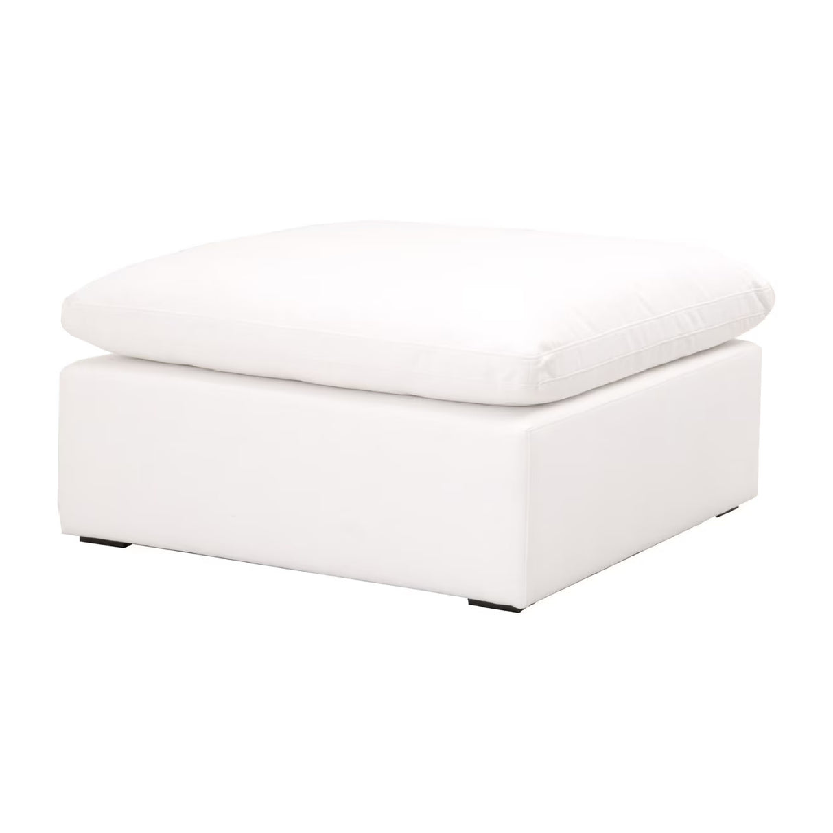 Modern European furniture - Square Cushioned Modular Ottoman - www.oroa.com | Oroa.com