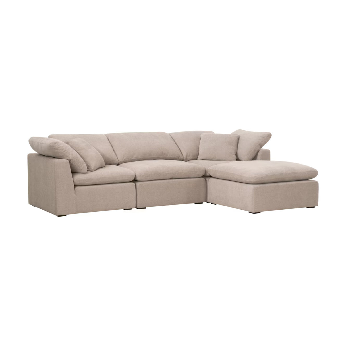 Modern European furniture - Cushioned Modular Sofa Chair - www.oroa.com | Oroa.com