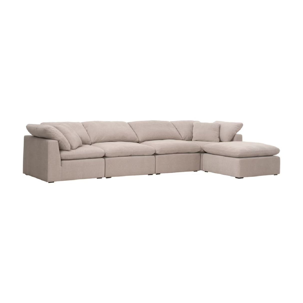 Modern European furniture - Cushioned Modular Sofa Chair - www.oroa.com | Oroa.com
