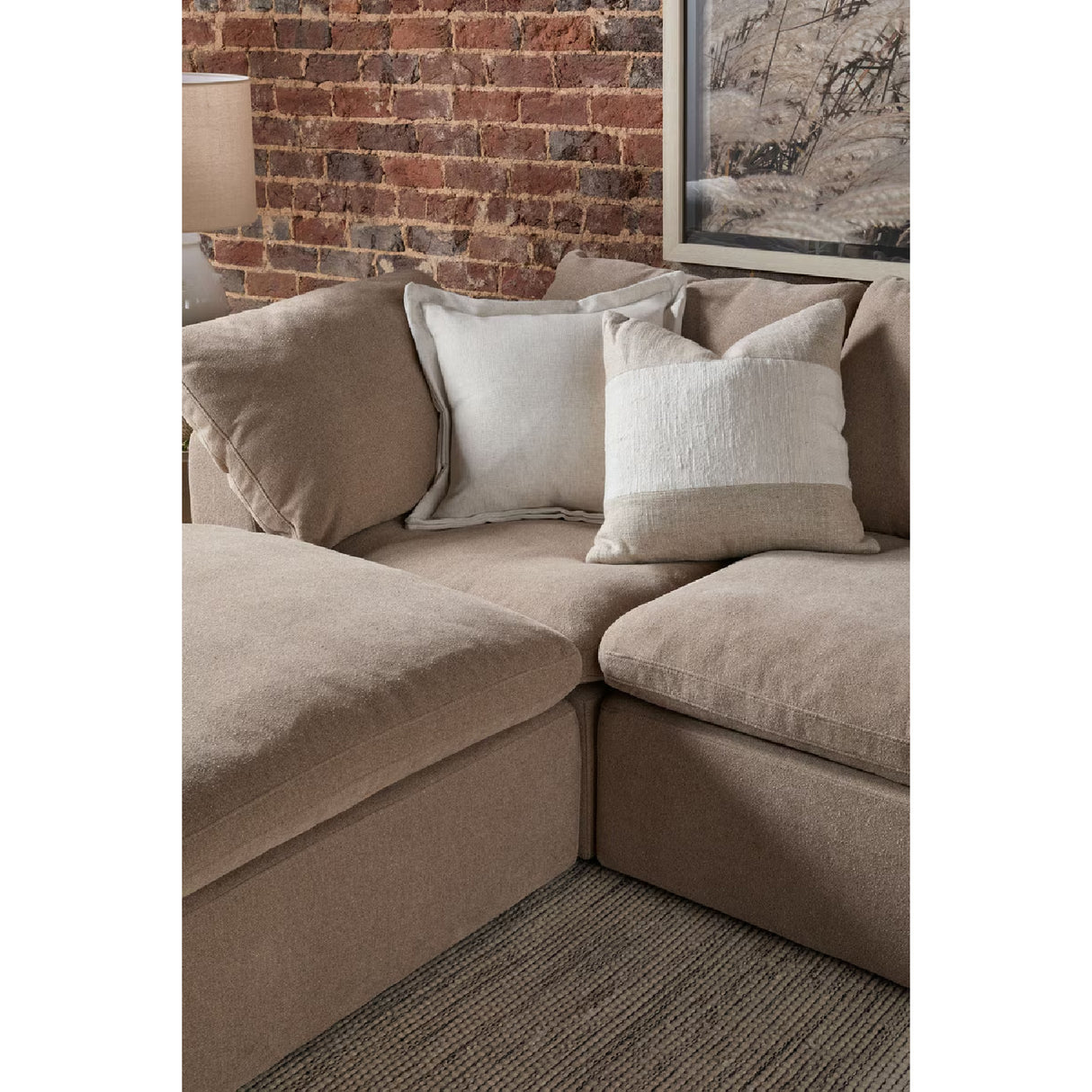 Modern European furniture - Cushioned Modular Sofa Chair - www.oroa.com | Oroa.com