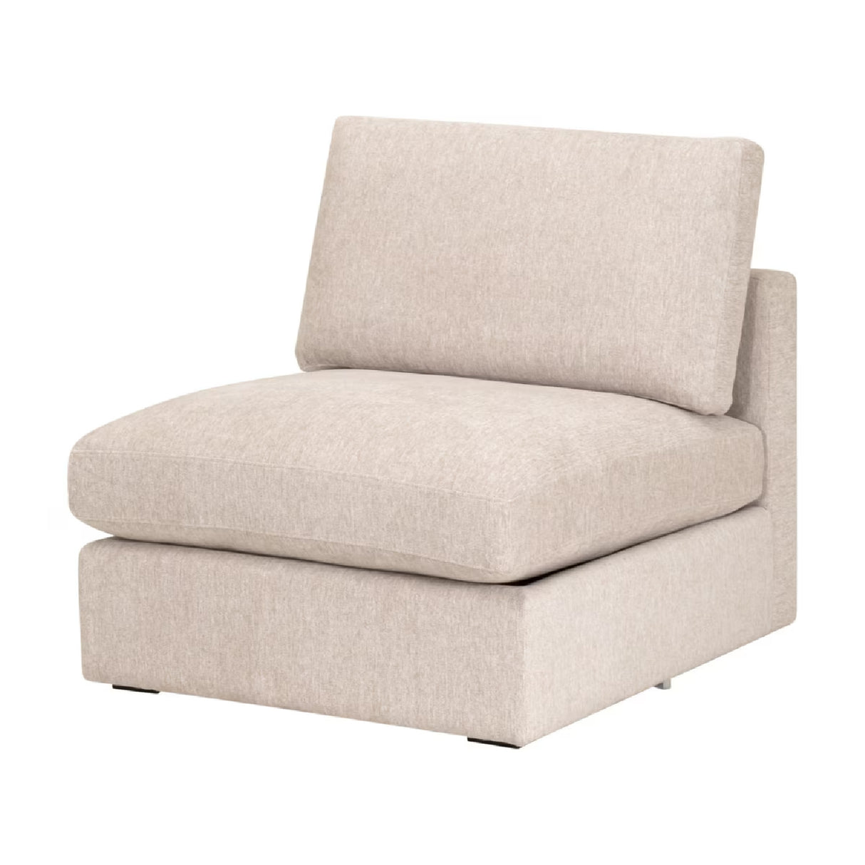 Modern European furniture - Beige Modular Sofa Chair - www.oroa.com | Oroa.com