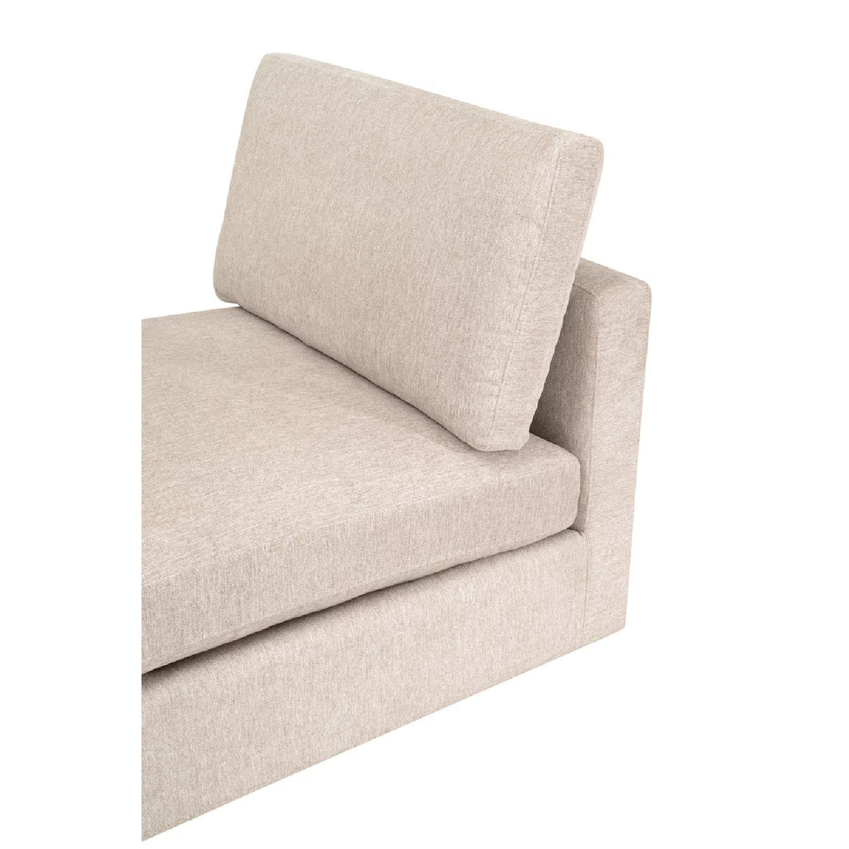 Modern European furniture - Beige Modular Sofa Chair - www.oroa.com | Oroa.com