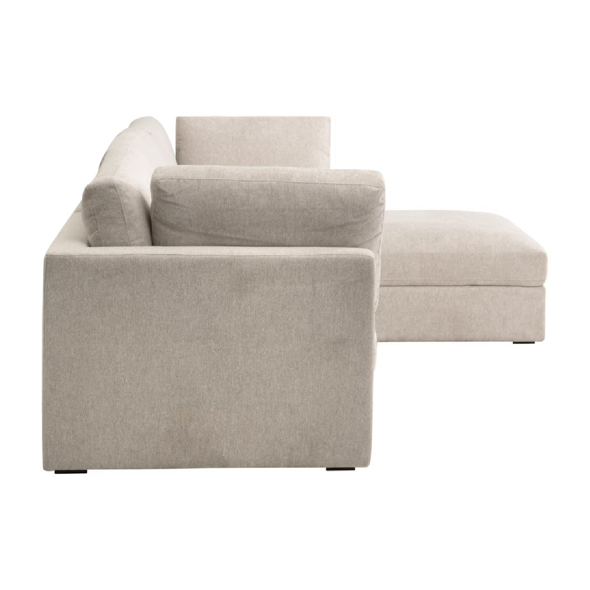 Modern European furniture - Beige Modular Sofa Chair - www.oroa.com | Oroa.com