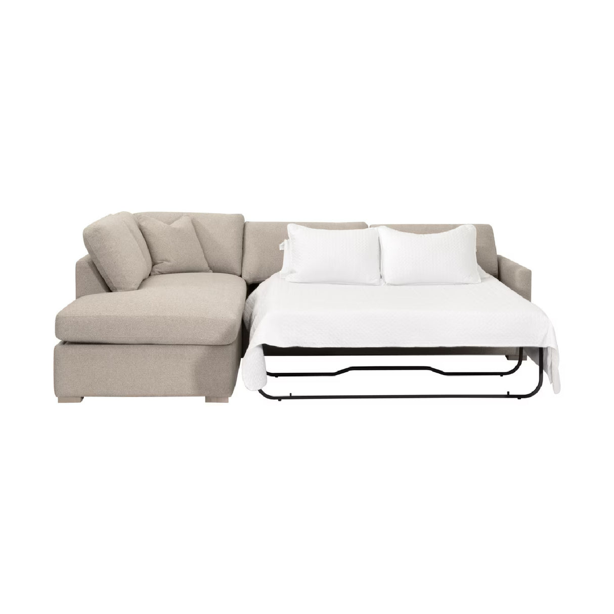 Modern European furniture - Boucle Queen Sleeper Sofa - www.oroa.com | Oroa.com